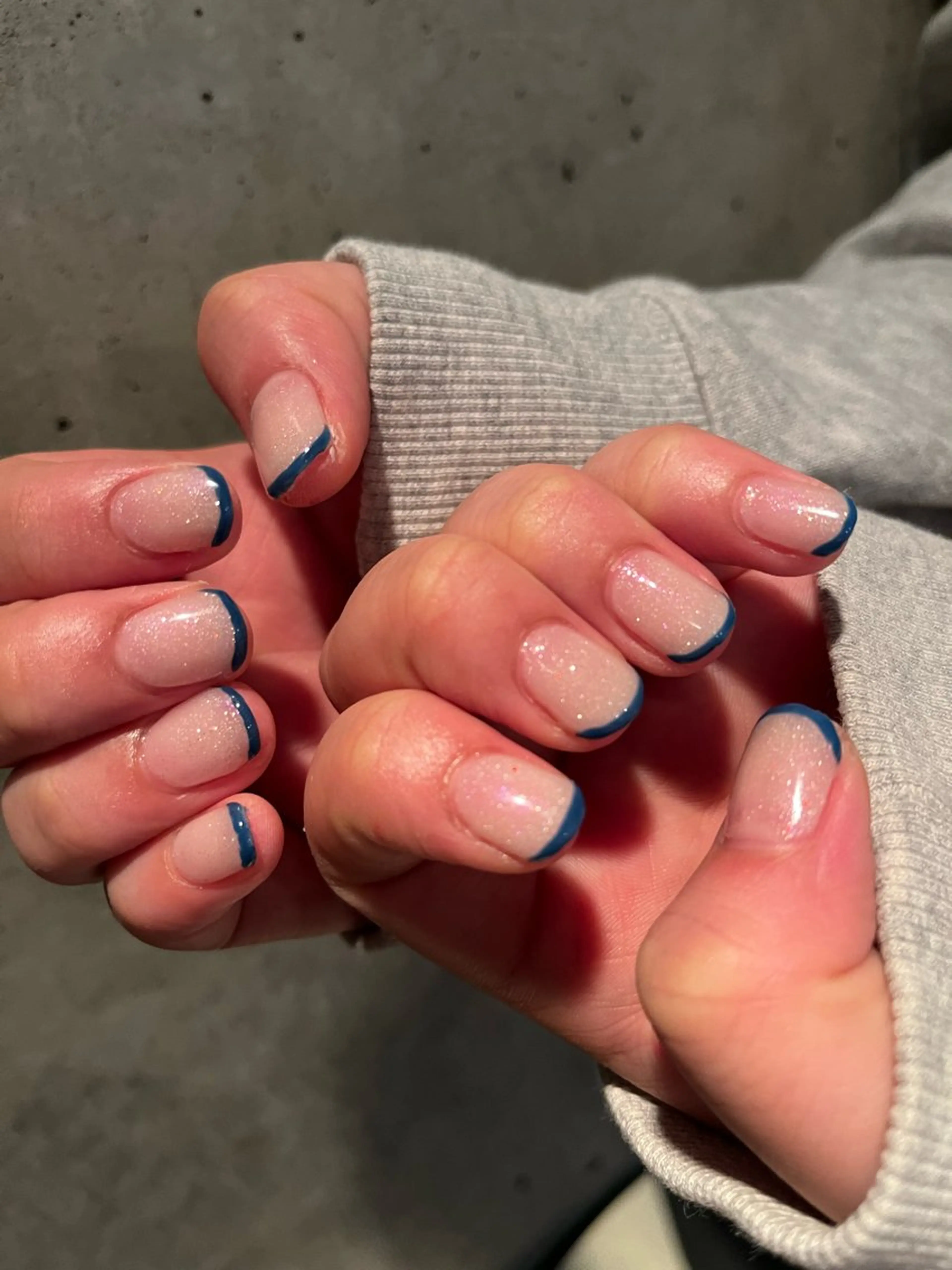 ネイル フレンチネイル ハンドネイル DariL Ayaのネイルデザイン