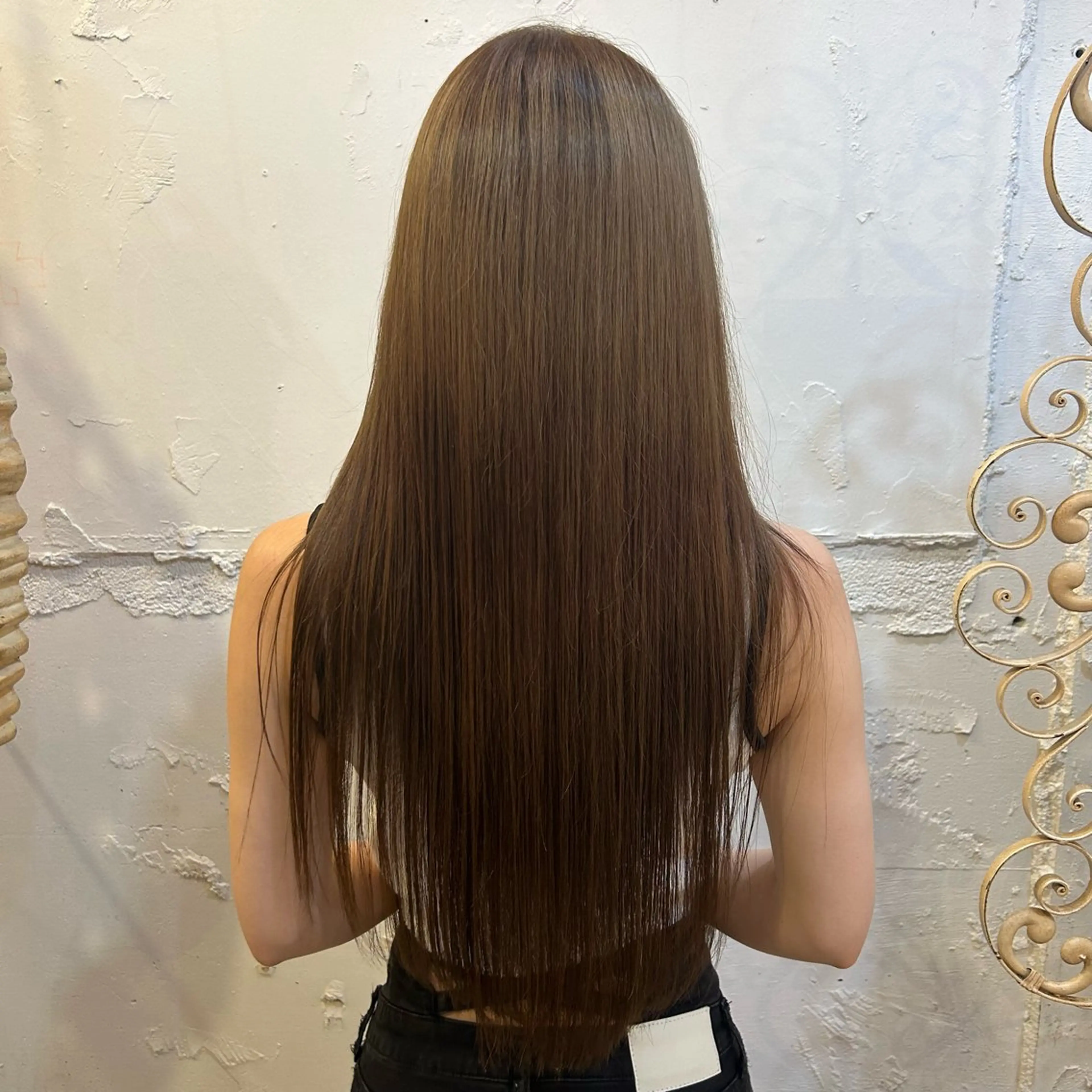 カラー ARISE 都立大学 稲月 瑞喜のヘアスタイル