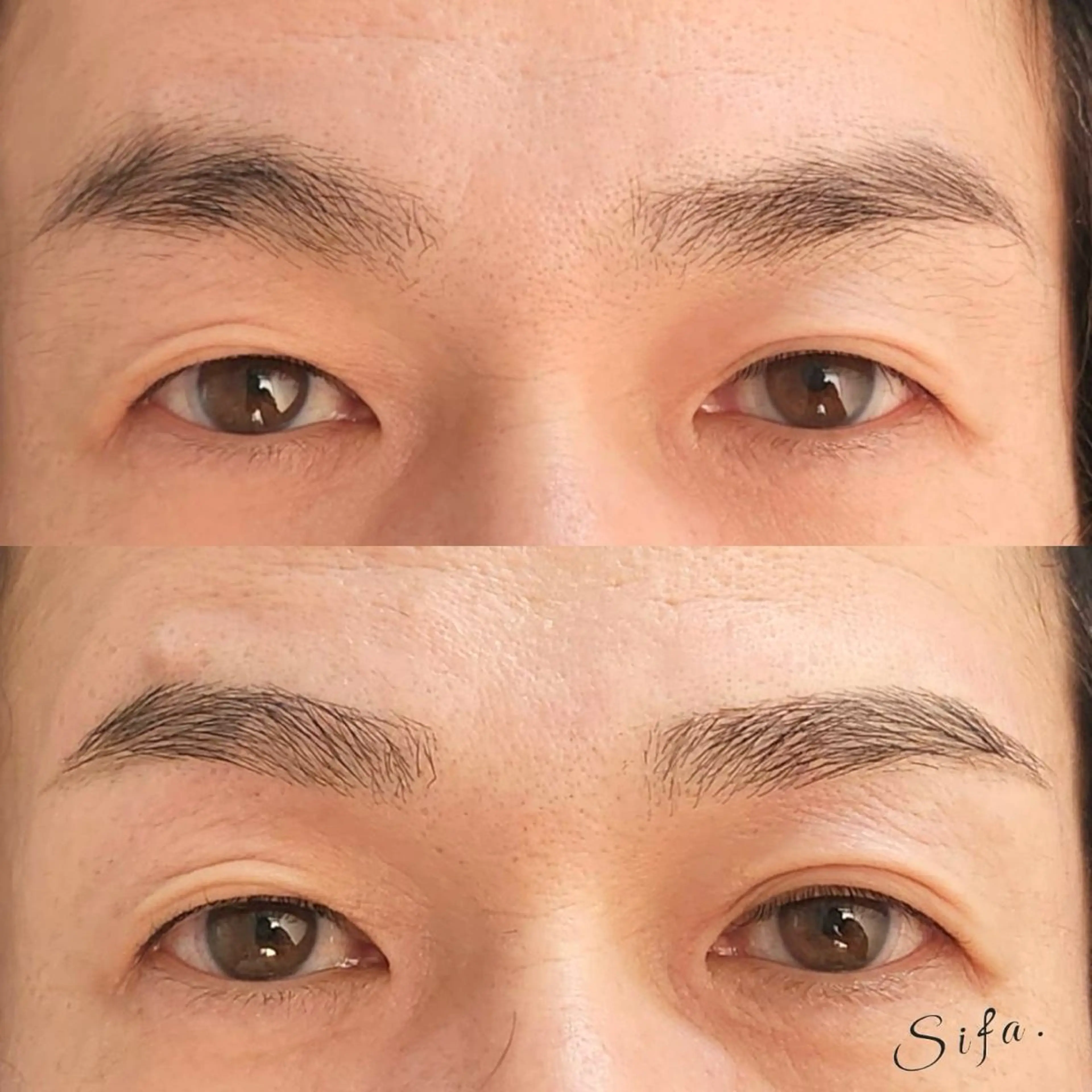 メンズ アイブロウ メンズアイブロウ Sifa(シファ)2 0代向けまつげサロンのマツエク・マツパデザイン