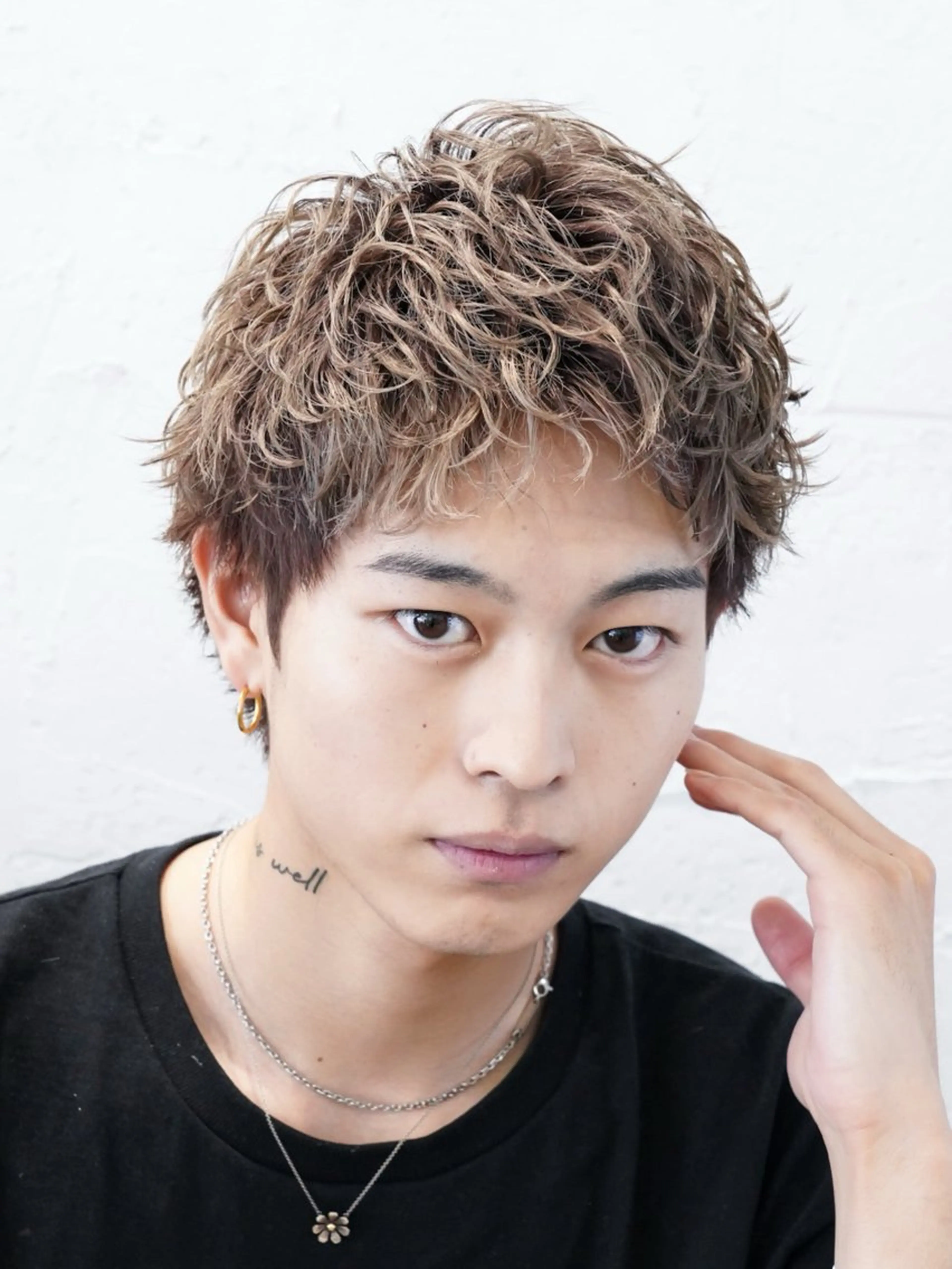 パーマ メンズ フェザーパーマ カルマパーマ メンズパーマ プードルパーマ ツイストスパイラルパーマ カット パーマ fifth天神 パーマ特化/石橋航海のヘアスタイル