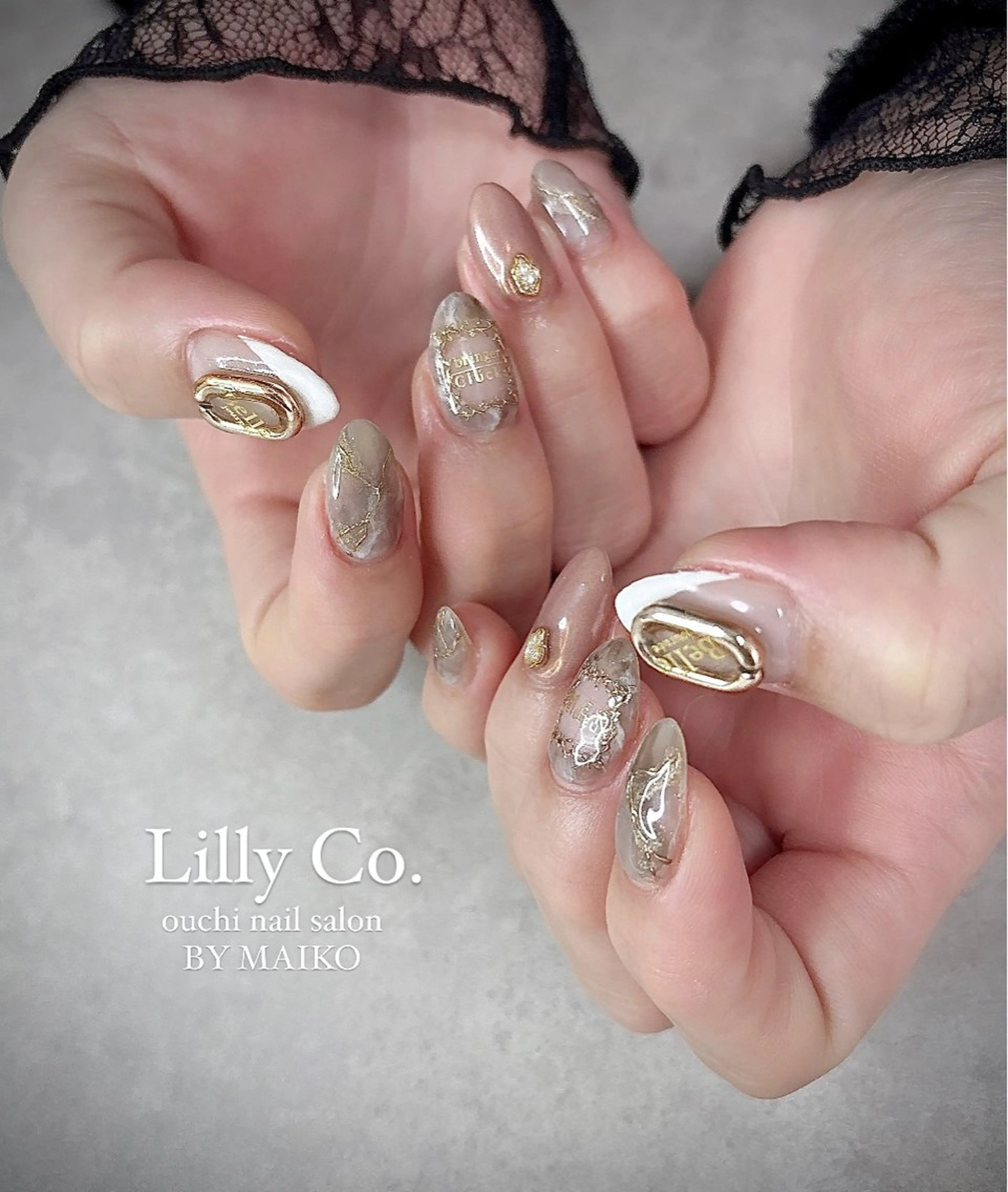 ネイル ハンドネイル ハンドケア Lilly Co.のネイルデザイン