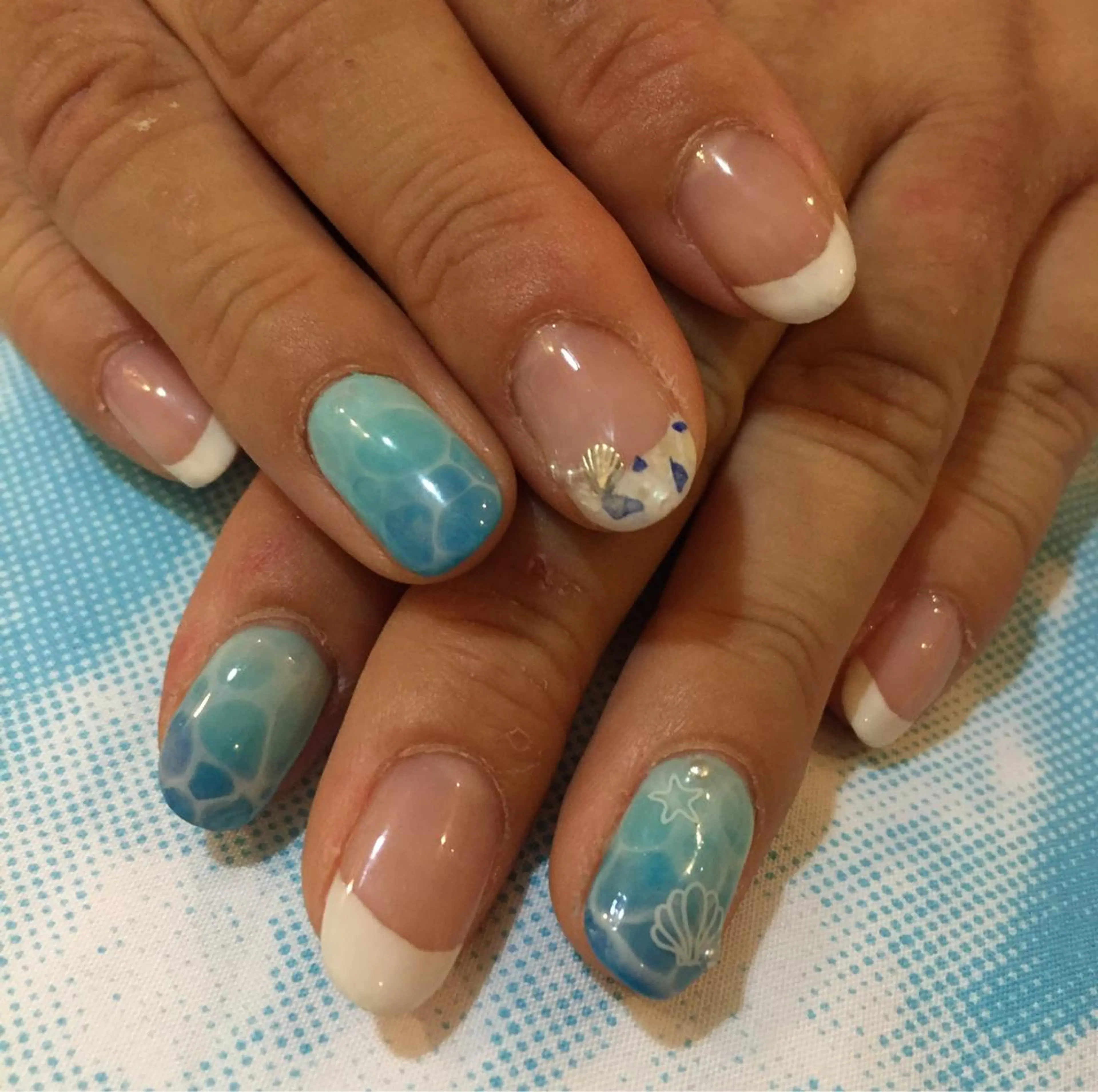 ネイル ハンドネイル ハンドケア LAZO所属・あおやぎ ゆきこのネイルデザイン