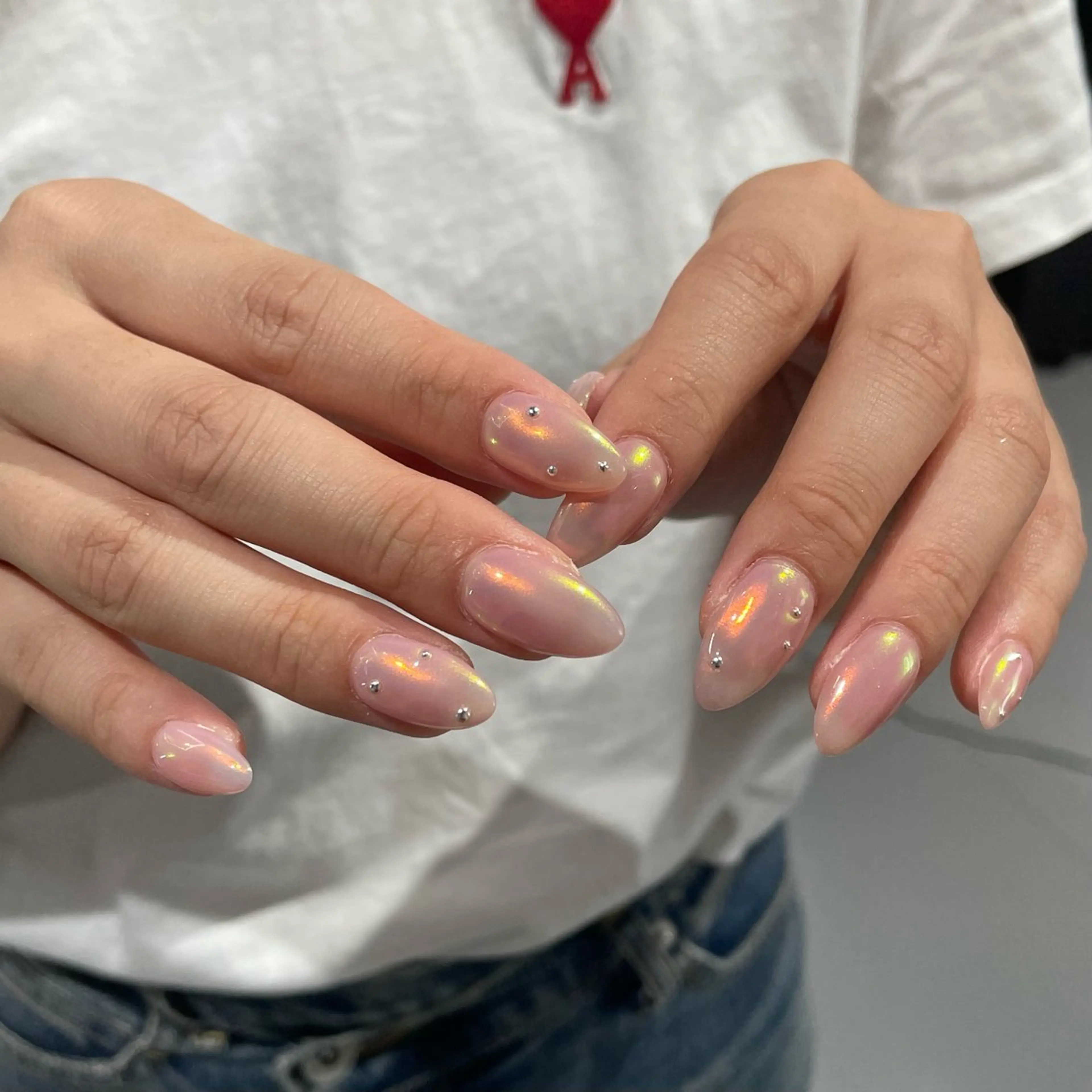 【🎗️minimo限定価格🎗️】オフ◎ミラーネイルの写真