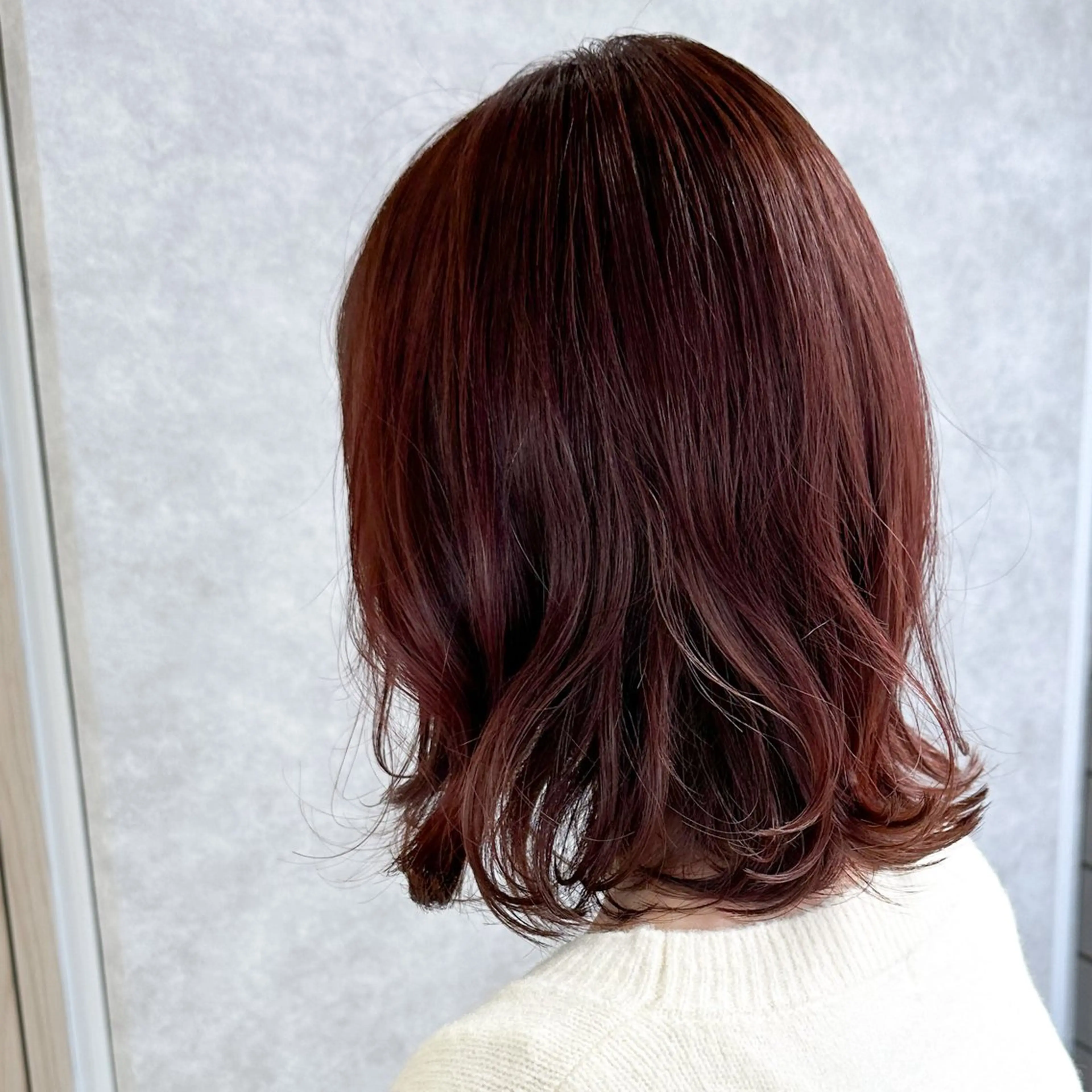 ミディアム カラー 美髪⭐︎髪質改善 井上　康司のヘアスタイル