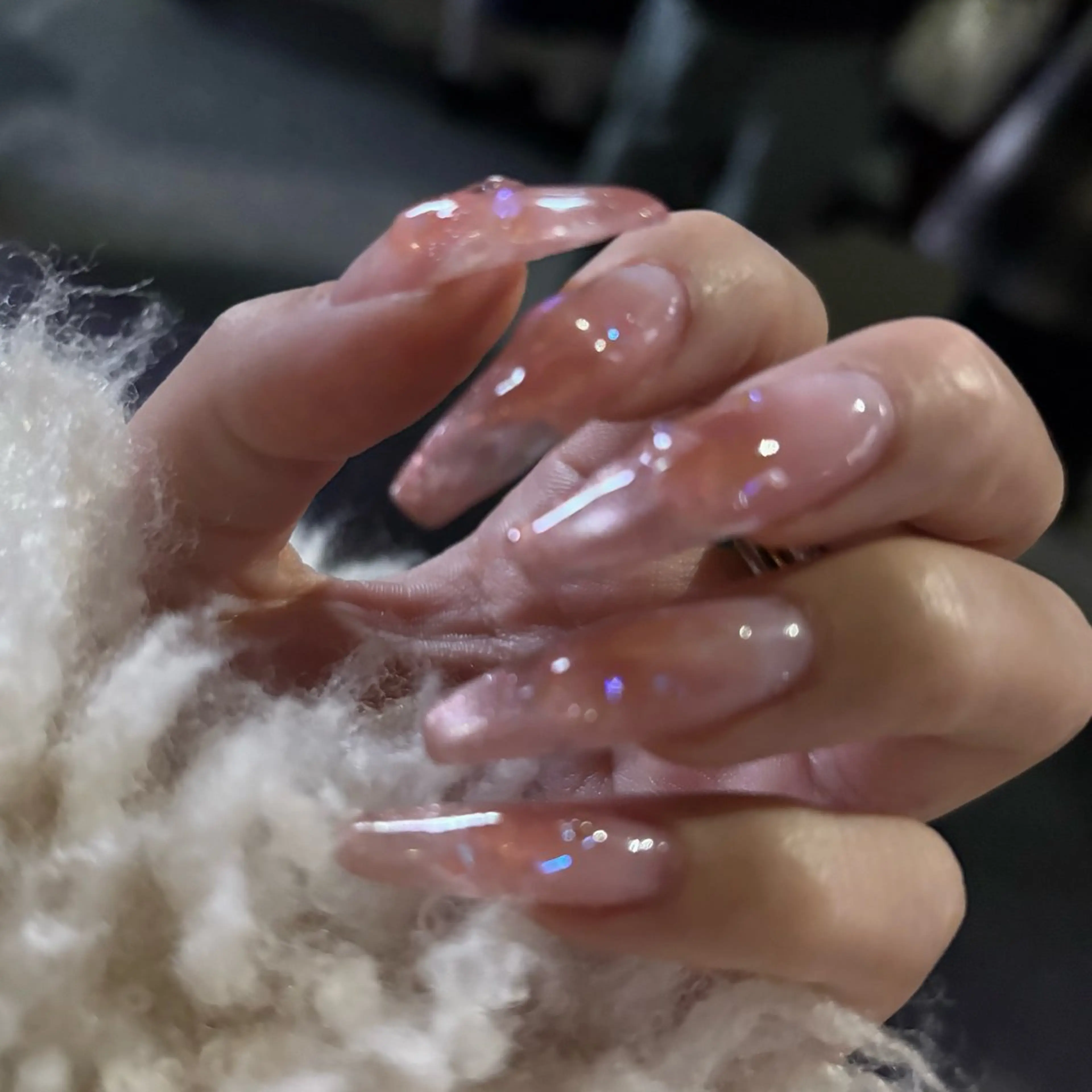 ネイル 韓国ワンホンネイル 🐈‍⬛natsuのネイルデザイン