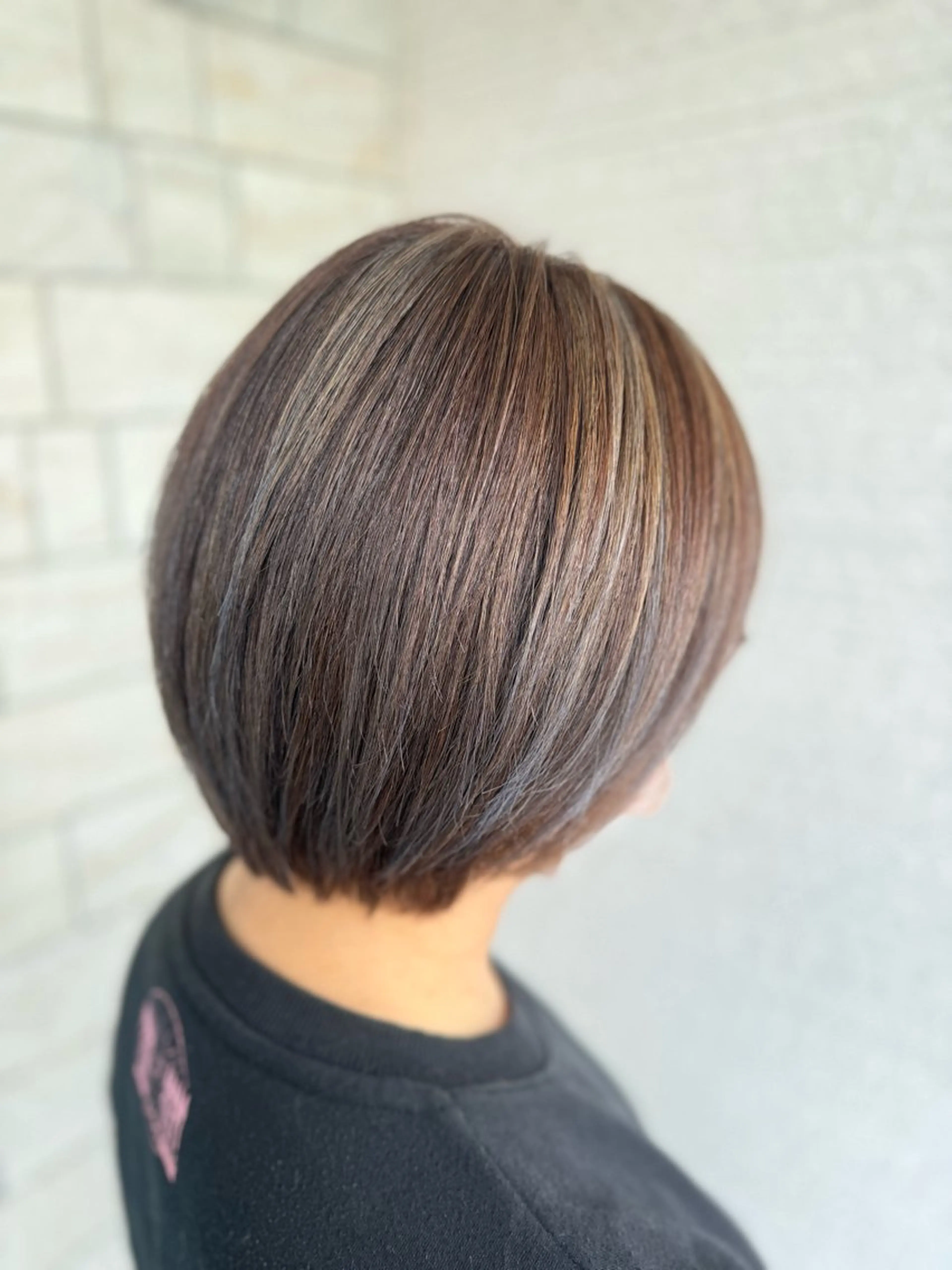 ショート カラー 透明感カラー デザインカラー ハイライトカラー ハイライト ヘアカラー YUKA .のヘアスタイル