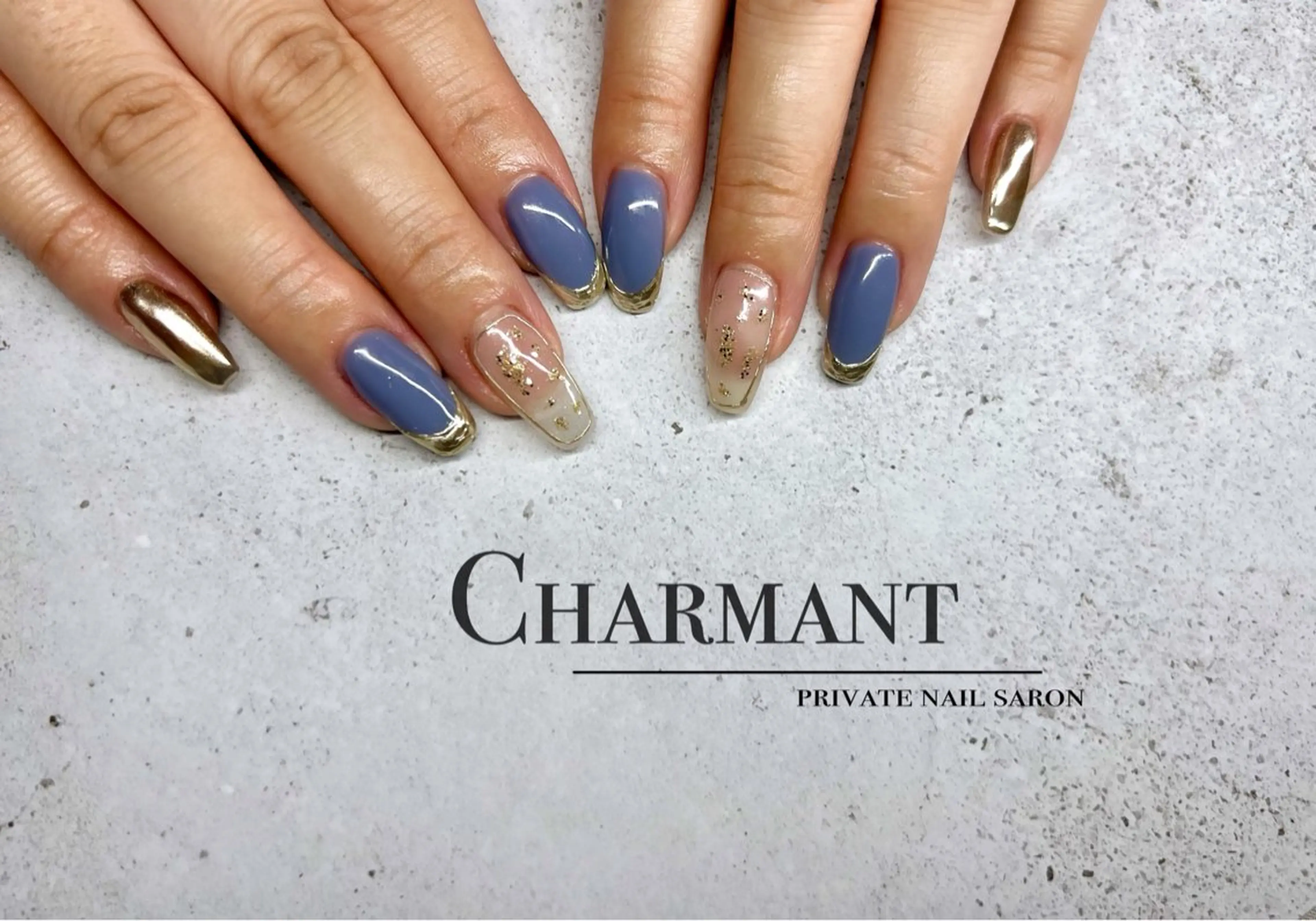 ネイル ハンドネイル Minako 【Charmant】のネイルデザイン