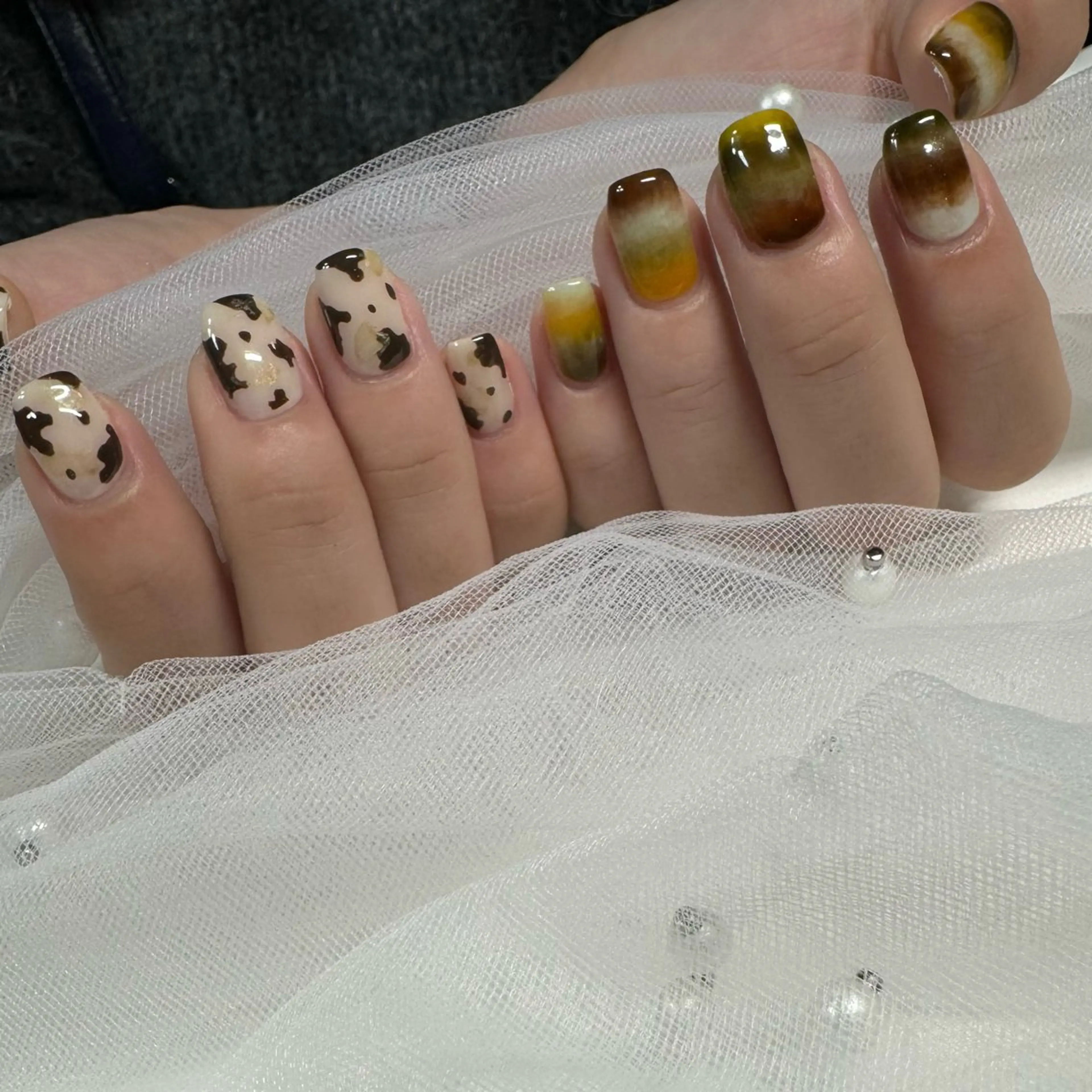 ネイル ジェルネイル 東 千夏のネイルデザイン