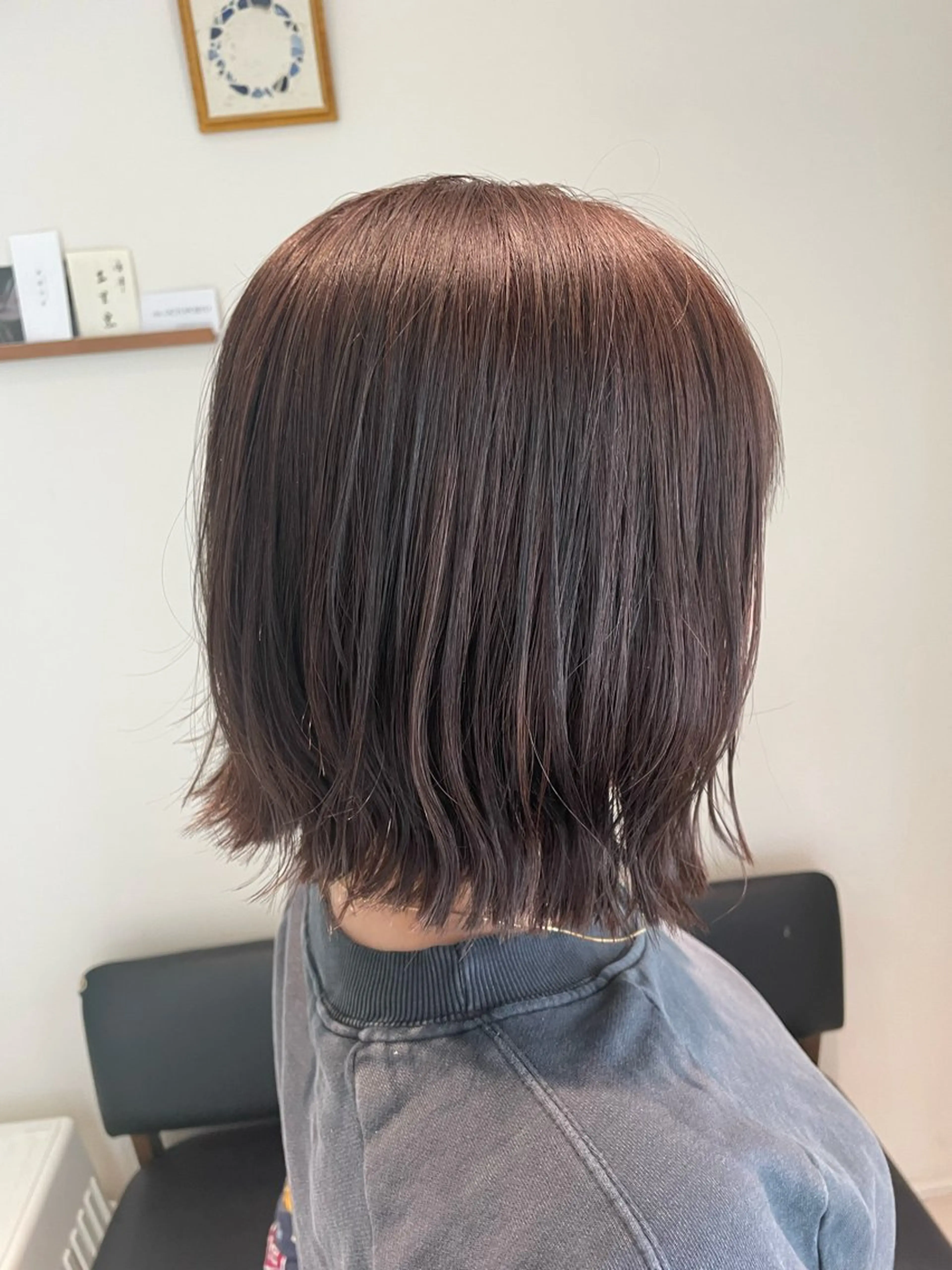 アシスタントによるカットモデルです。の写真