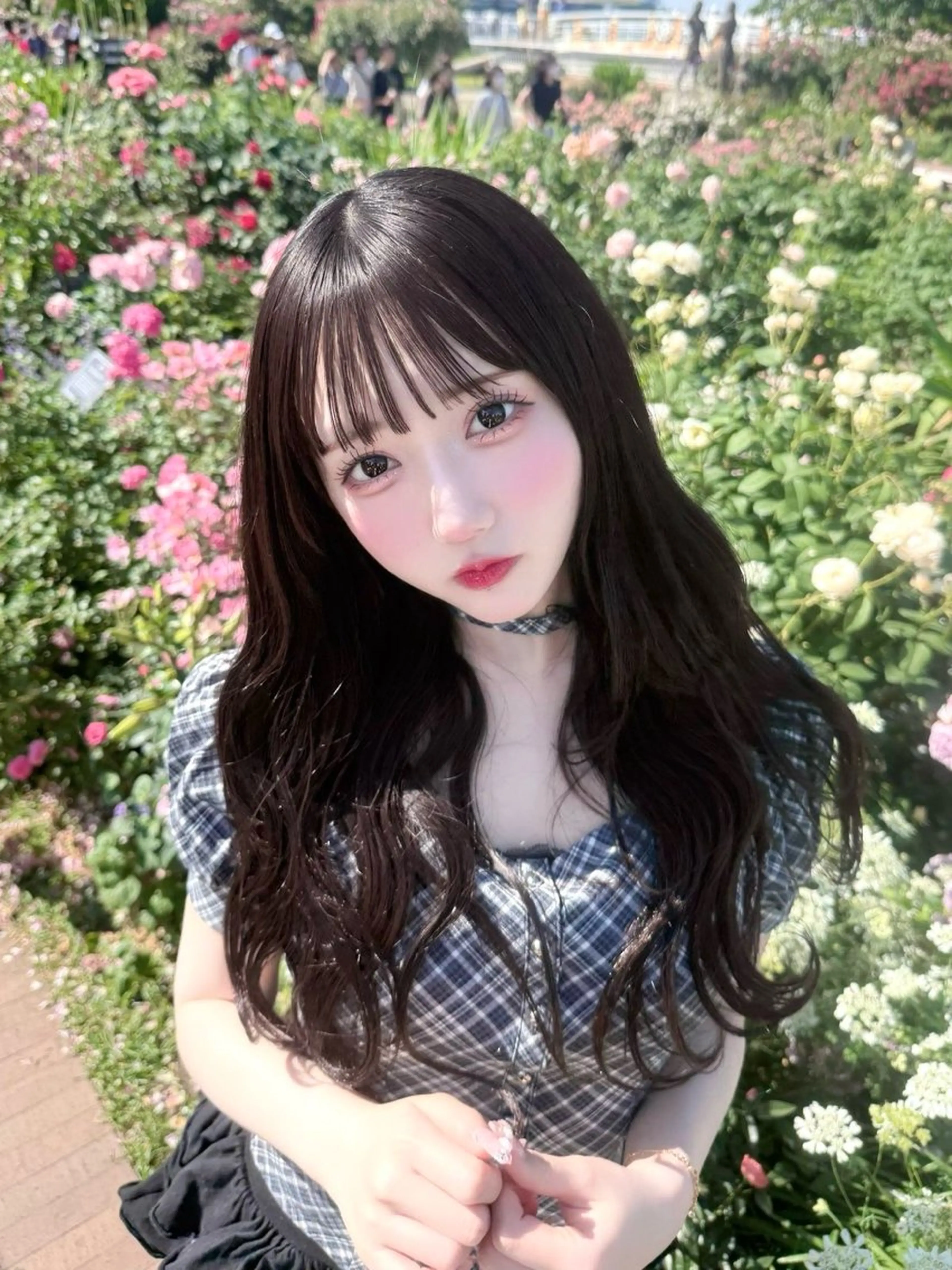 カラー 表参道˖ ࣪⊹/暗髪 /𝑹𝑰𝑶♡のヘアスタイル