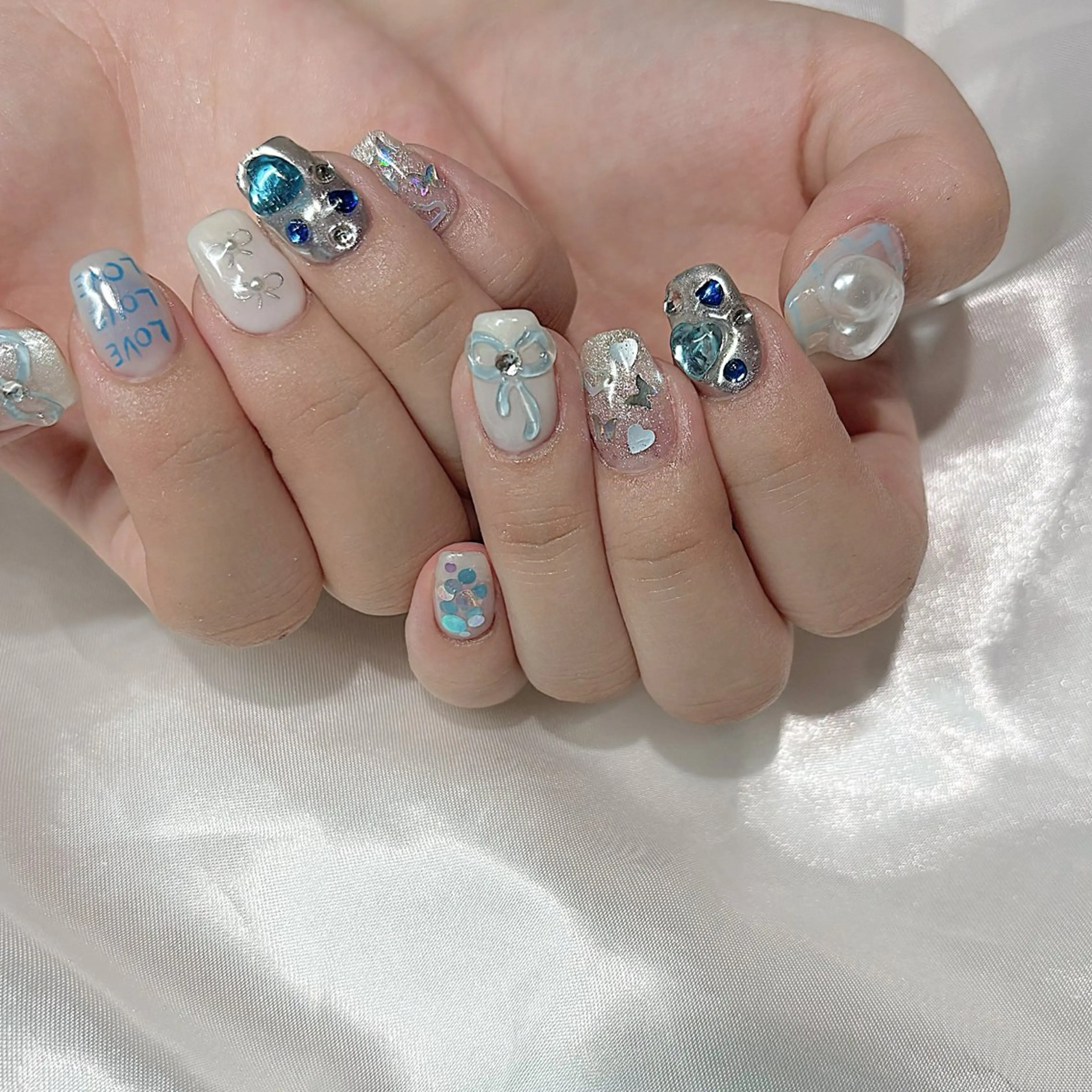 平日11時​〜​16時限定☆gel full art¥7500の写真