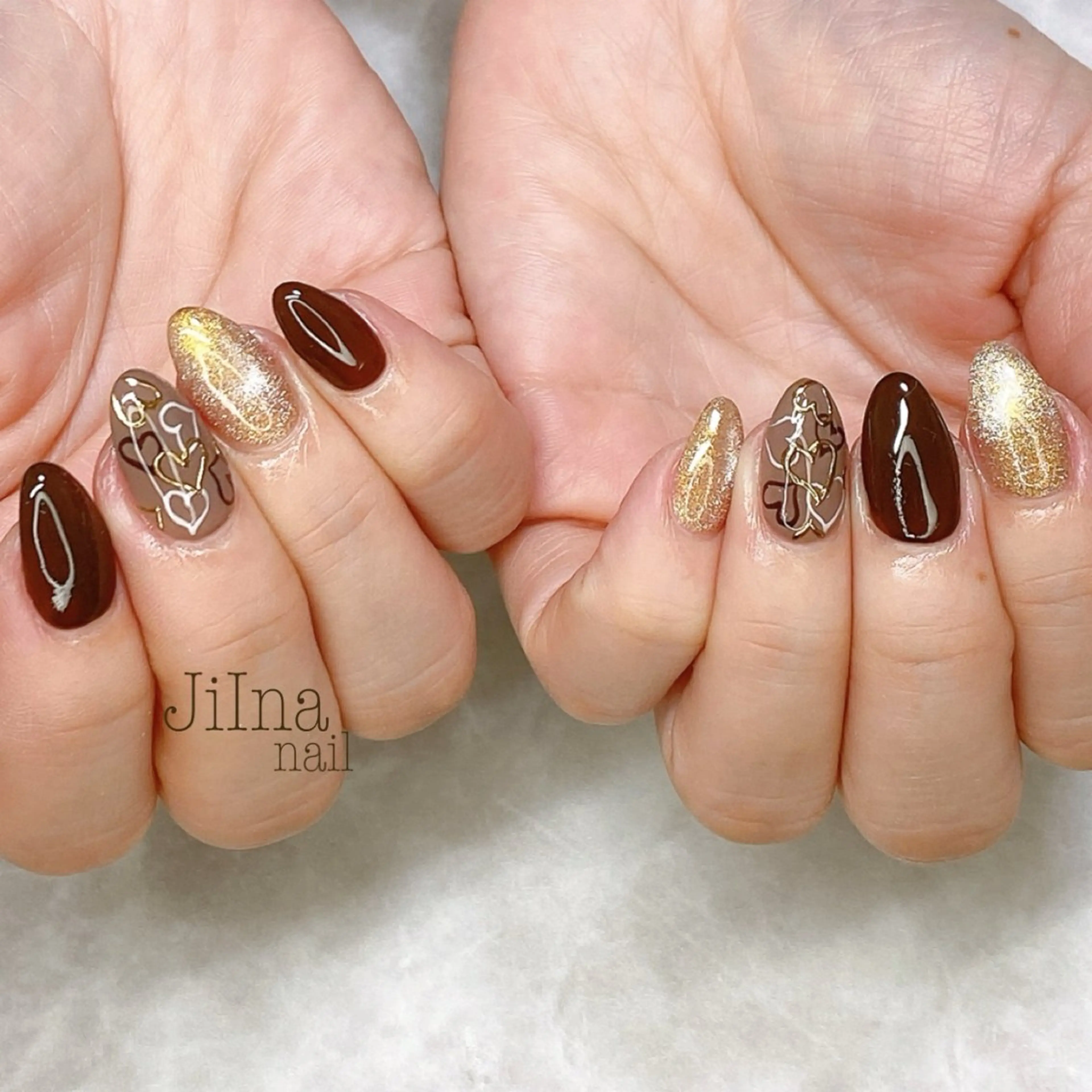 ネイル 持ち込み JiIna nailのネイルデザイン