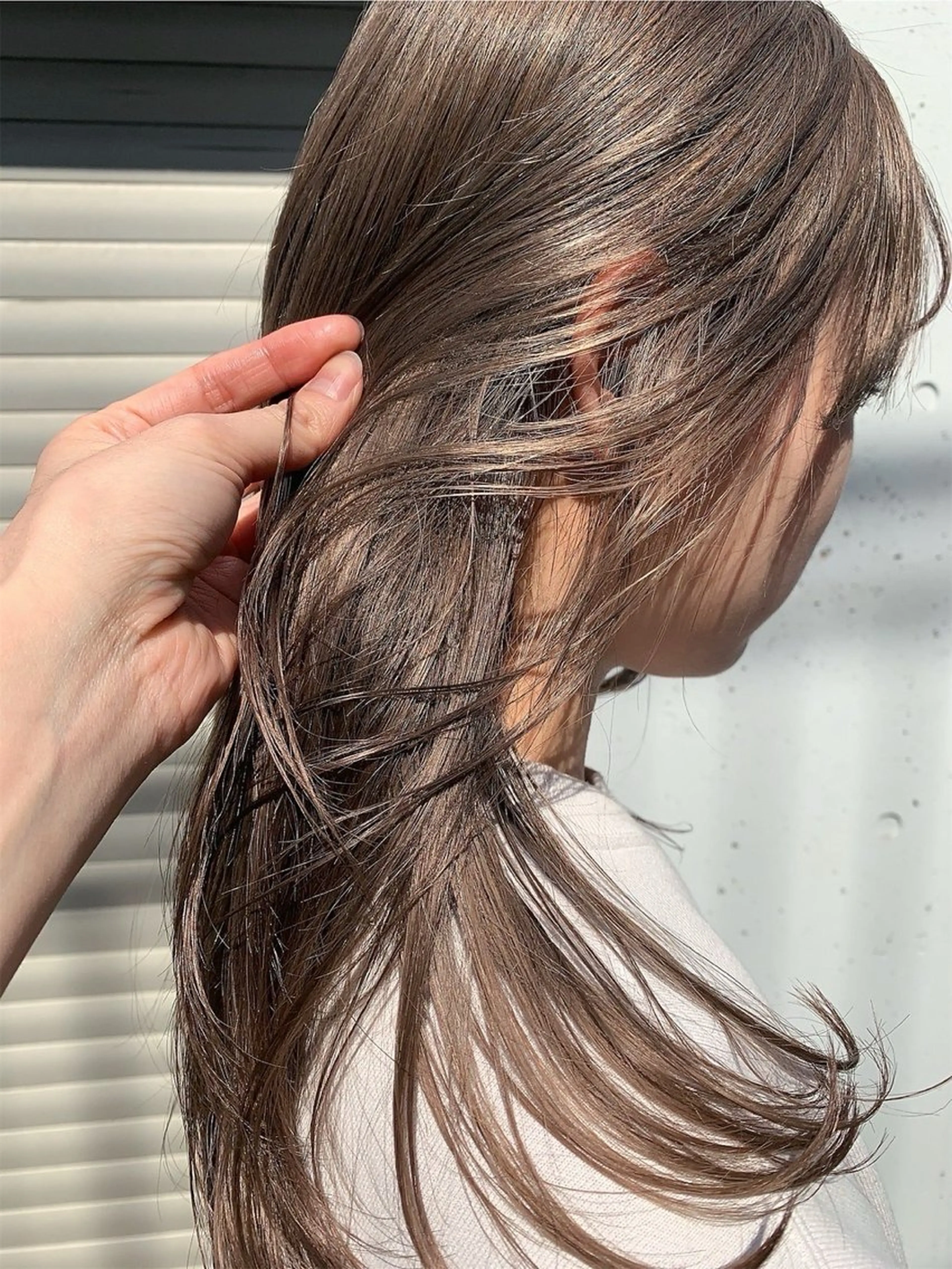 ロング カット ヘアカラー トリートメント ♥️ボブ/ブリーチ なしカラー/mahoのヘアスタイル