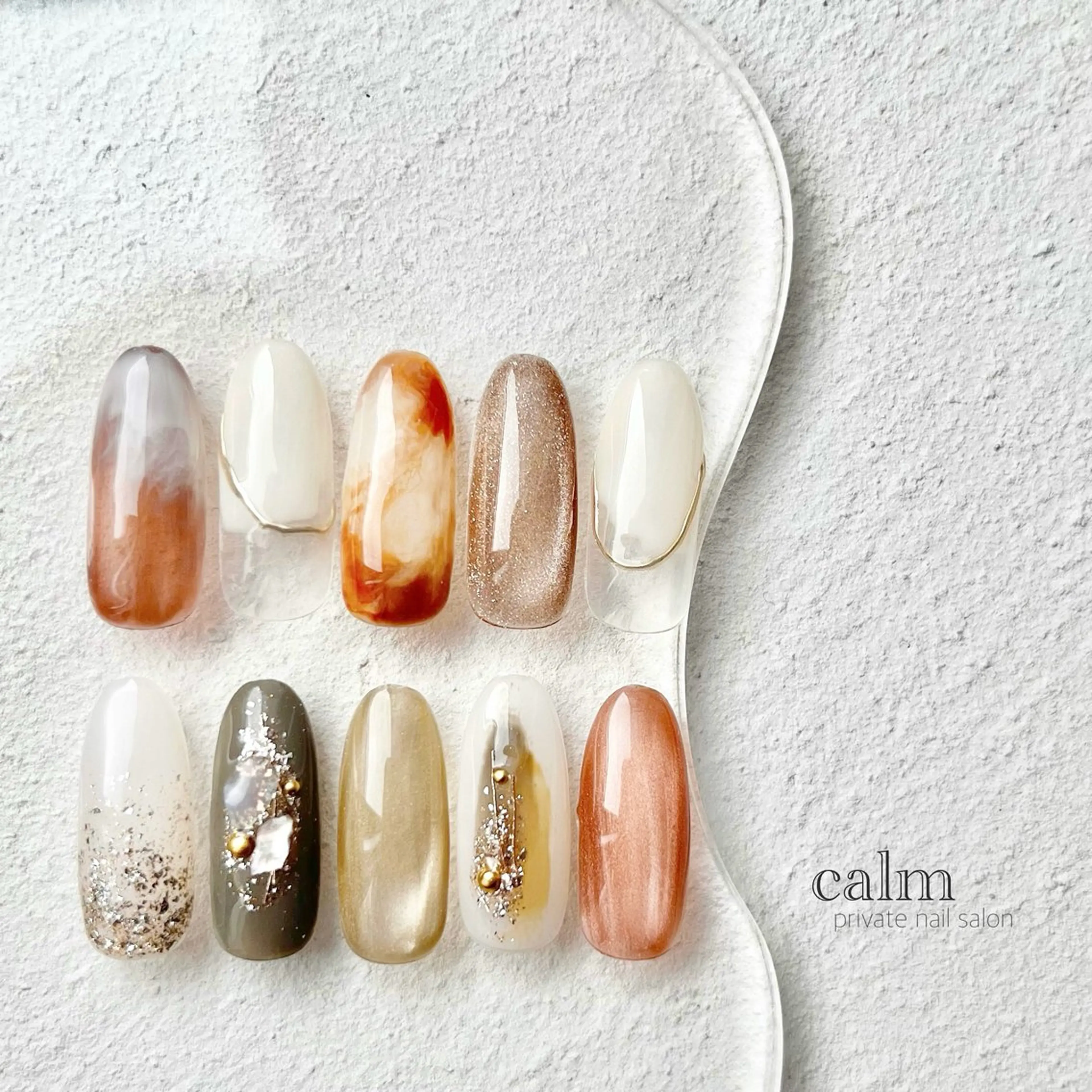 ネイル ハンドネイル calm 〔ｶｰﾑ〕のネイルデザイン