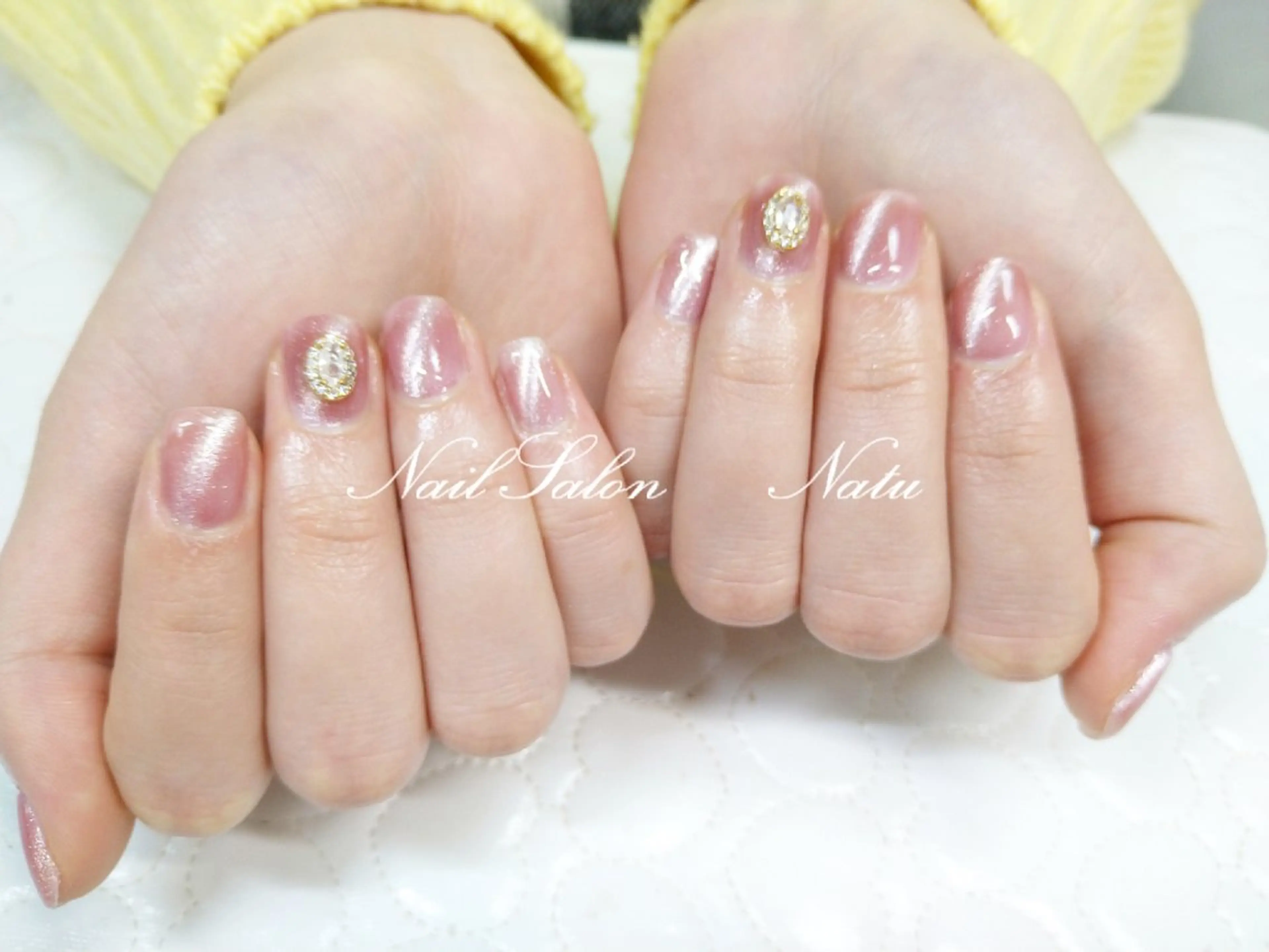 ネイル マグネットネイル nailsalon Natuのネイルデザイン