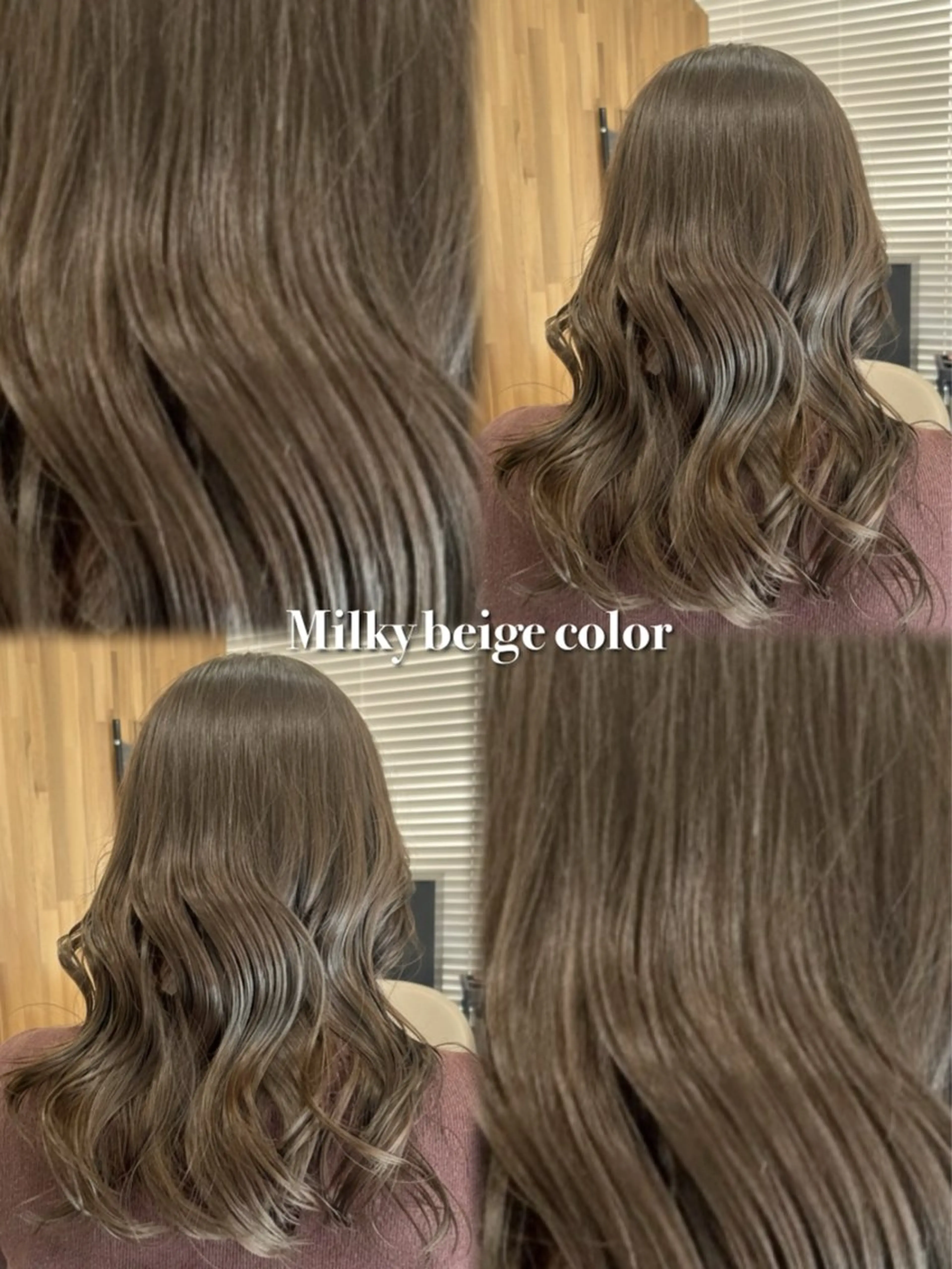 セミロング カラー カット ヘアカラー トリートメント 韓国ヘア ‎⟡.·KANA🐥のヘアスタイル