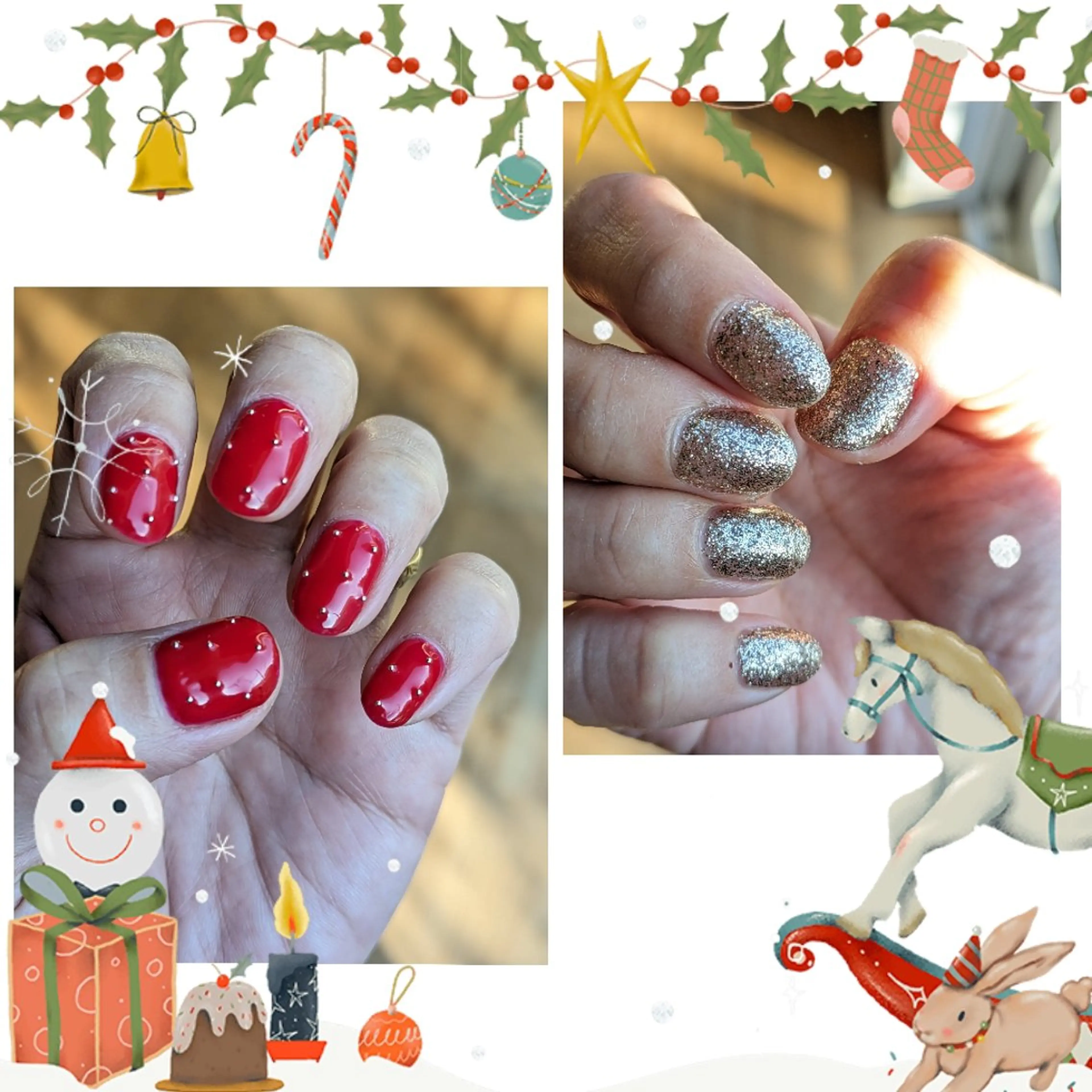 ネイル ジェルネイル ゴールド ラメ(グリッター)  SOLEIL 小玉の眉毛・アイブロウイメージ