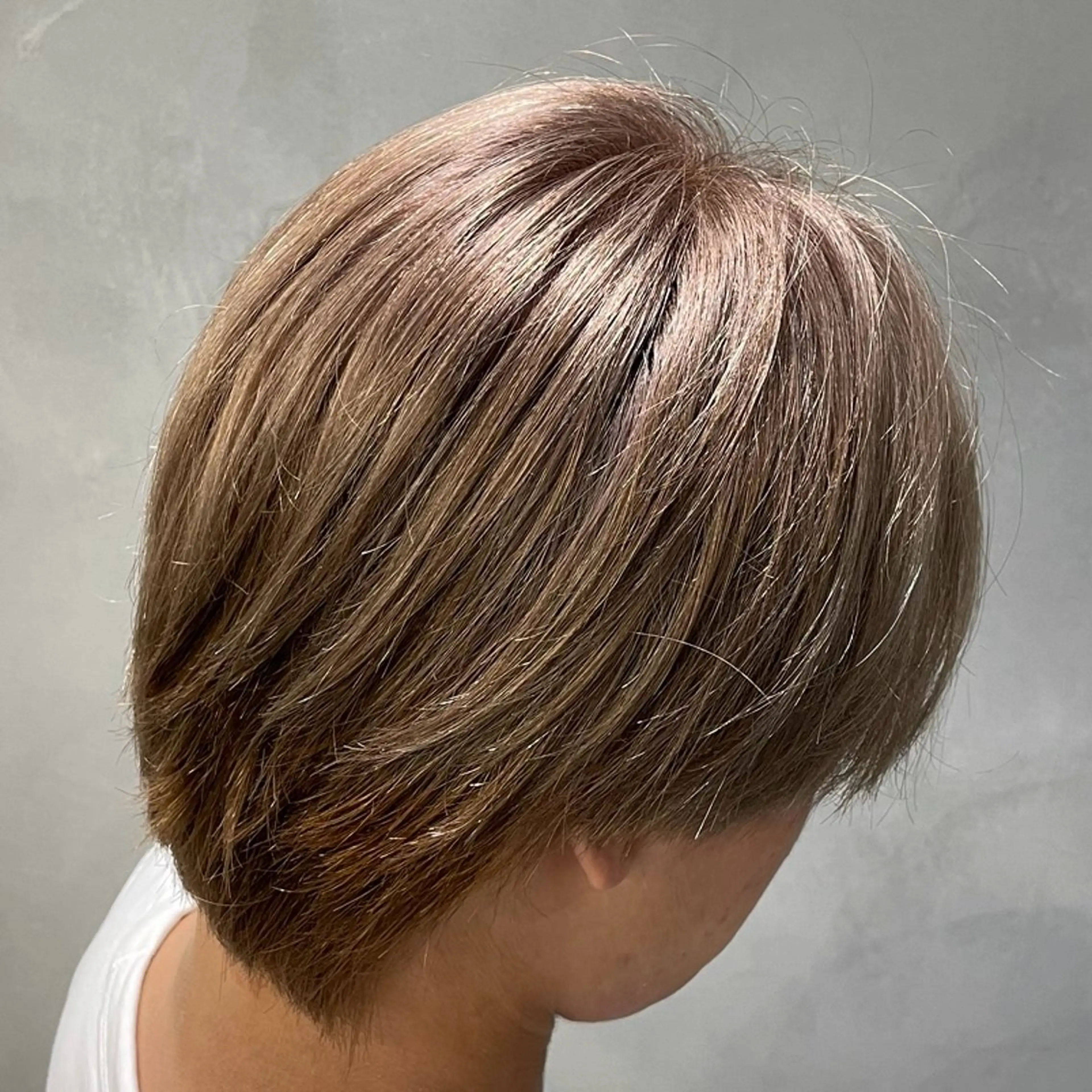 ミディアム カラー ヘアアレンジ メンズ fifth 石川 凪のヘアスタイル