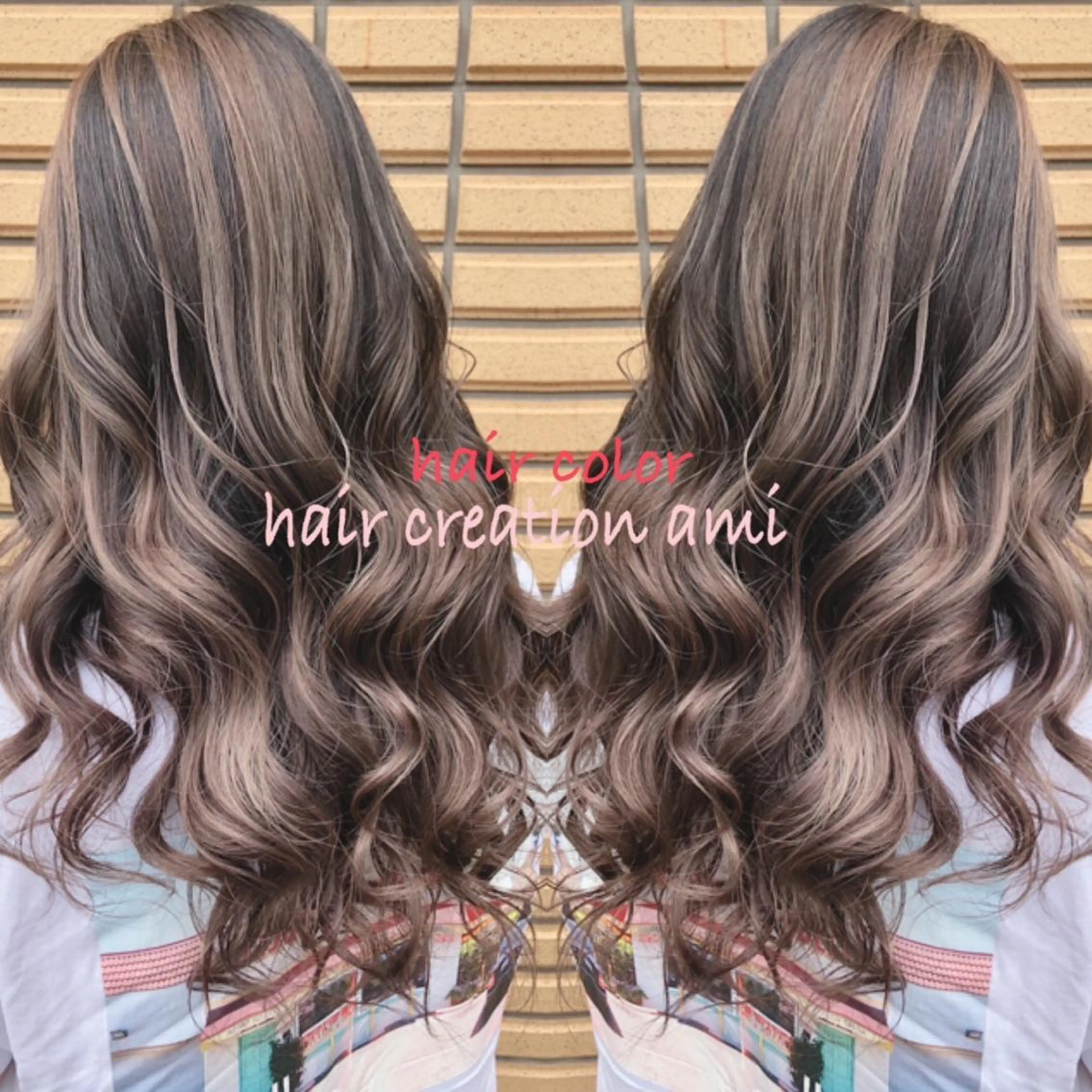 ロング カラー ベージュカラー ミルクティーベージュ ヘアカラー KR2S 中百舌鳥店所属・KR2S マネージャーのヘアスタイル