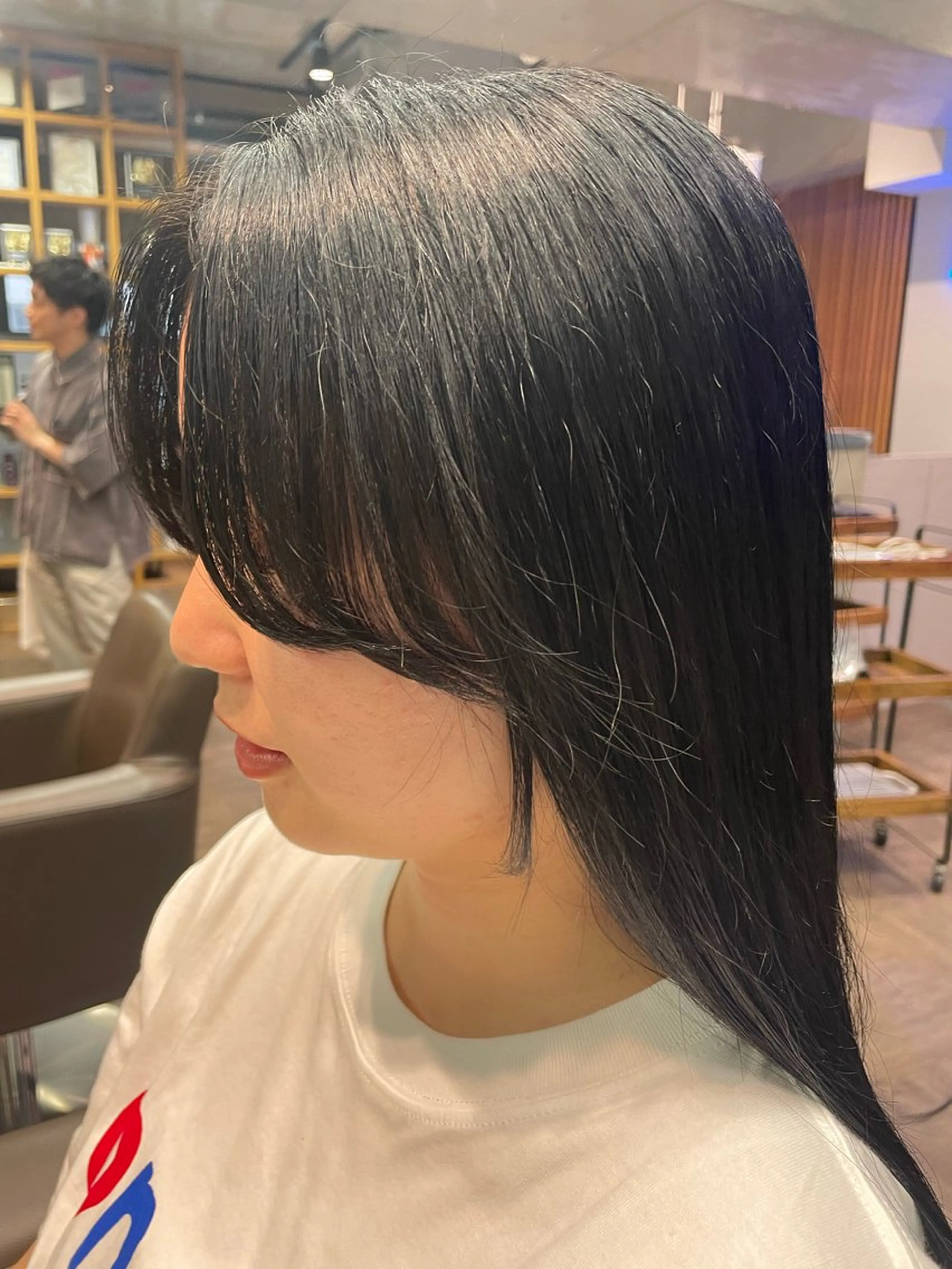セミロング PANOLA下北沢 中川夢菜のヘアスタイル