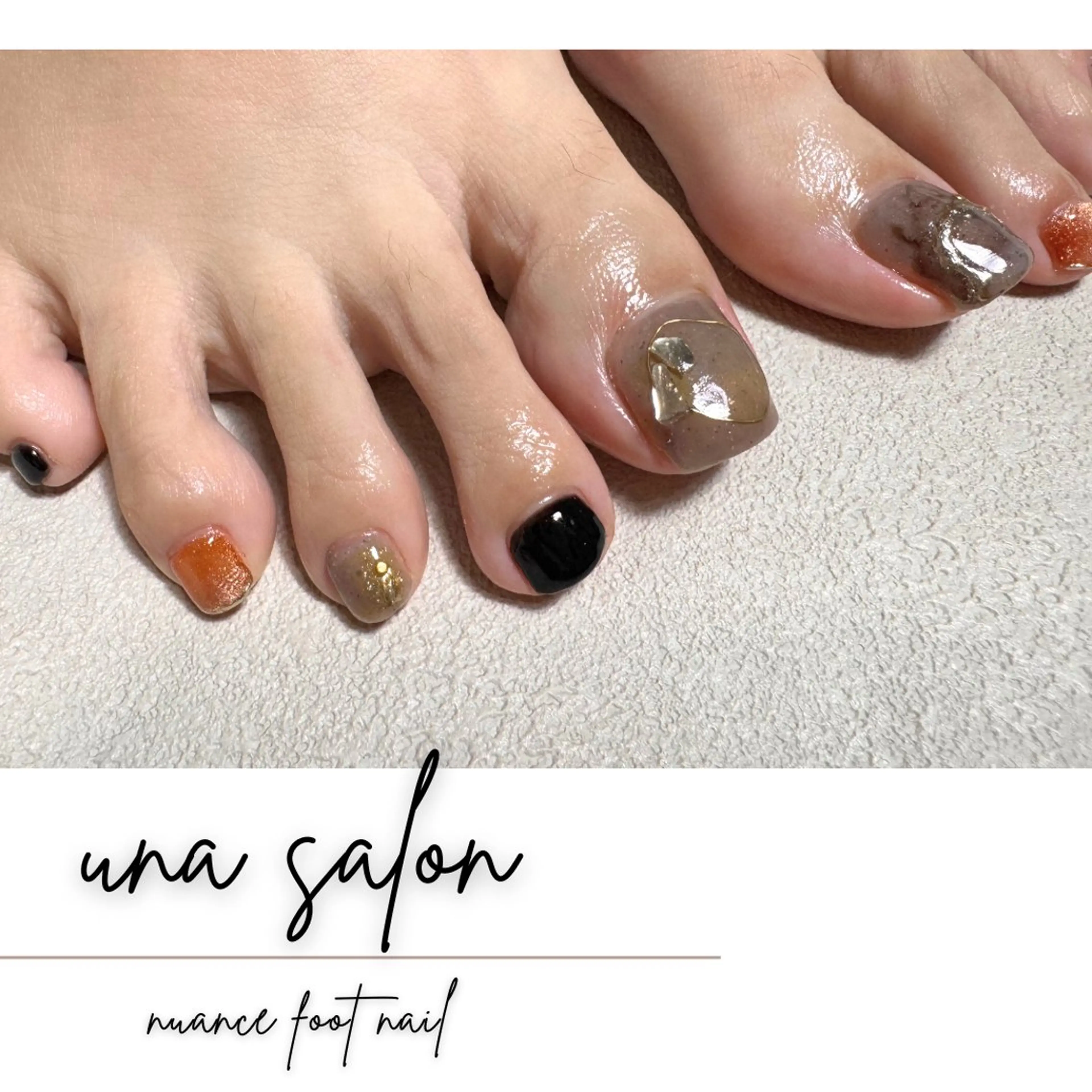 ネイル フットネイル una salon / ネイル&顔脱毛のネイルデザイン