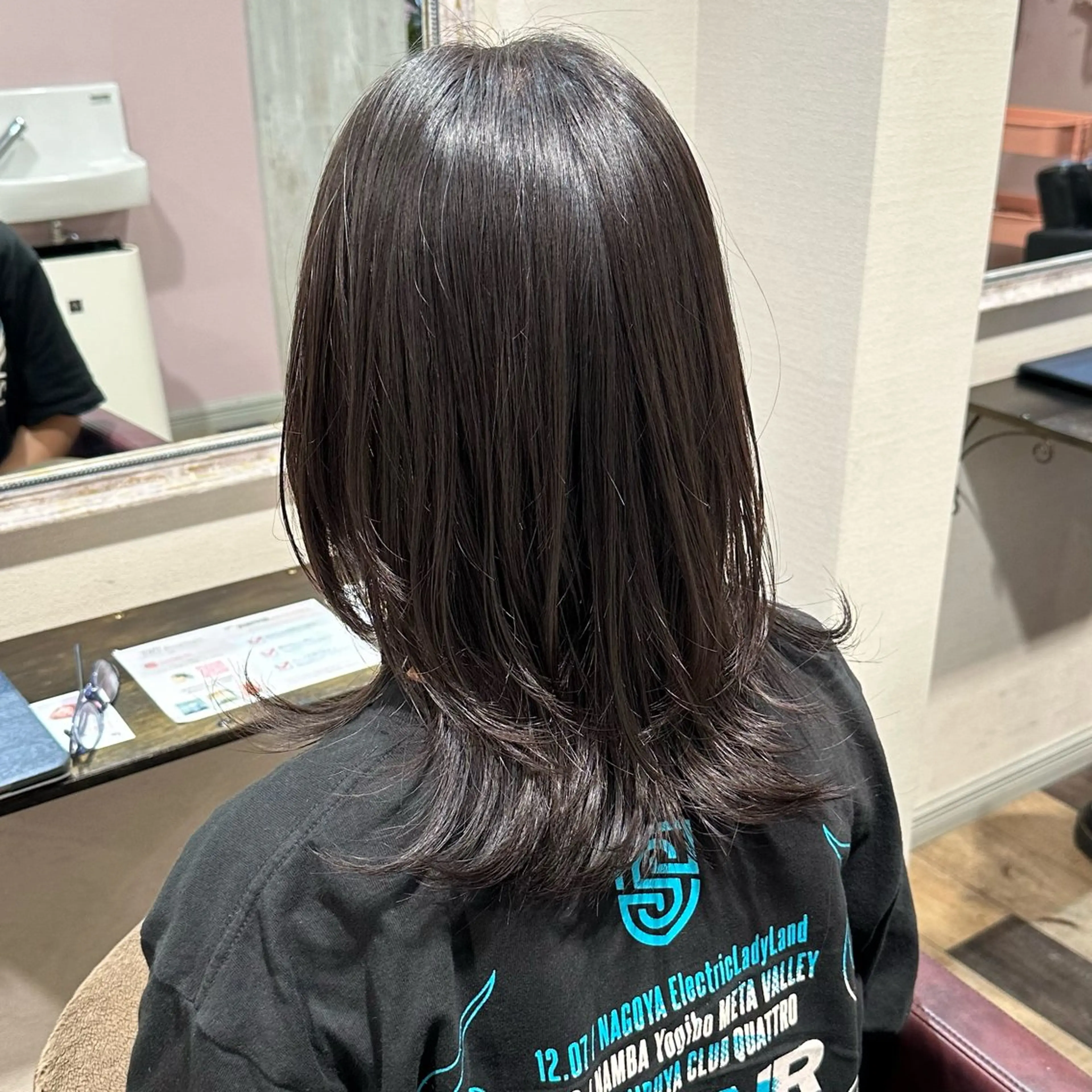 ミディアム カラー 柔らかいcolor ￤韓国￤🩰マユ🩰のヘアスタイル