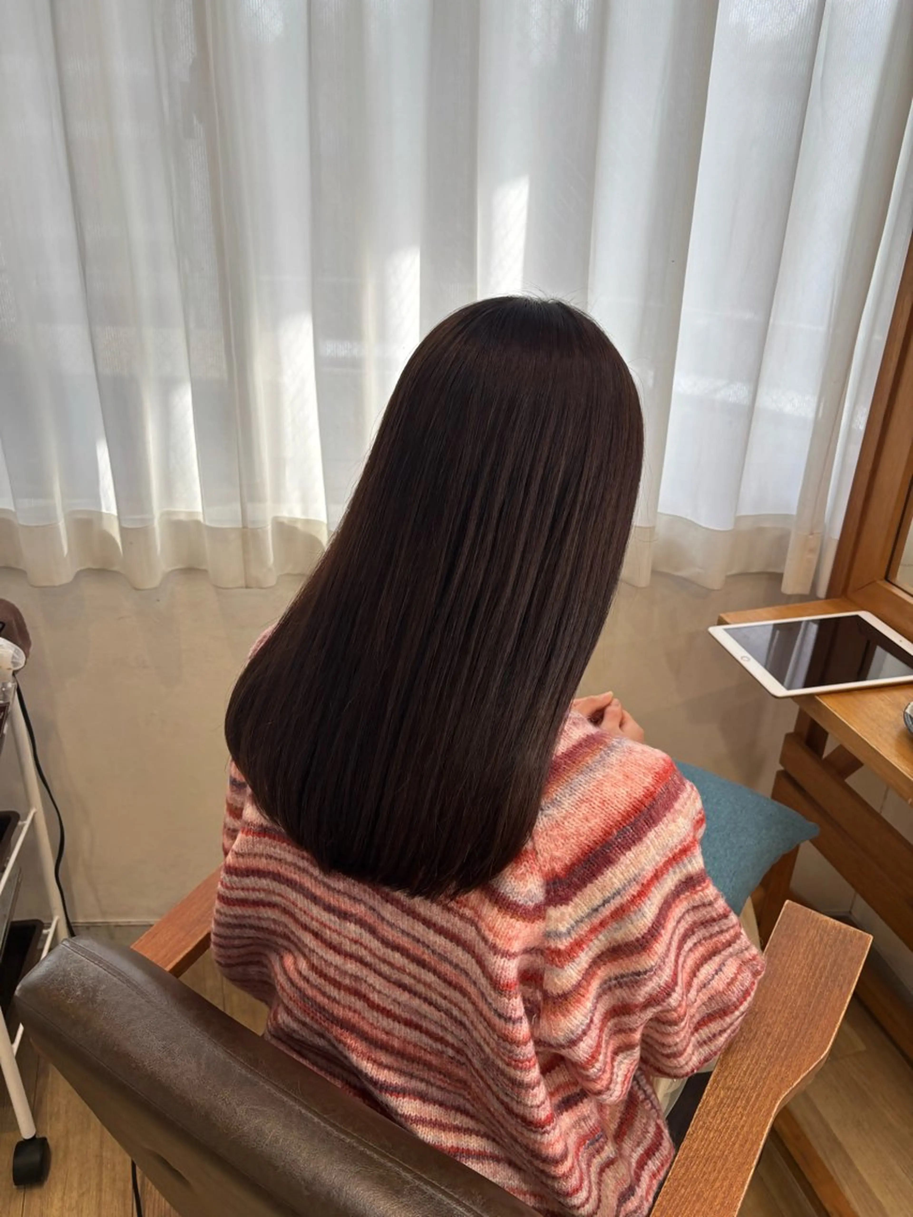 ロング カラー ヘアカラー トリートメント RINNO🌷艶髪/ 艶カラー/縮毛矯正のヘアスタイル