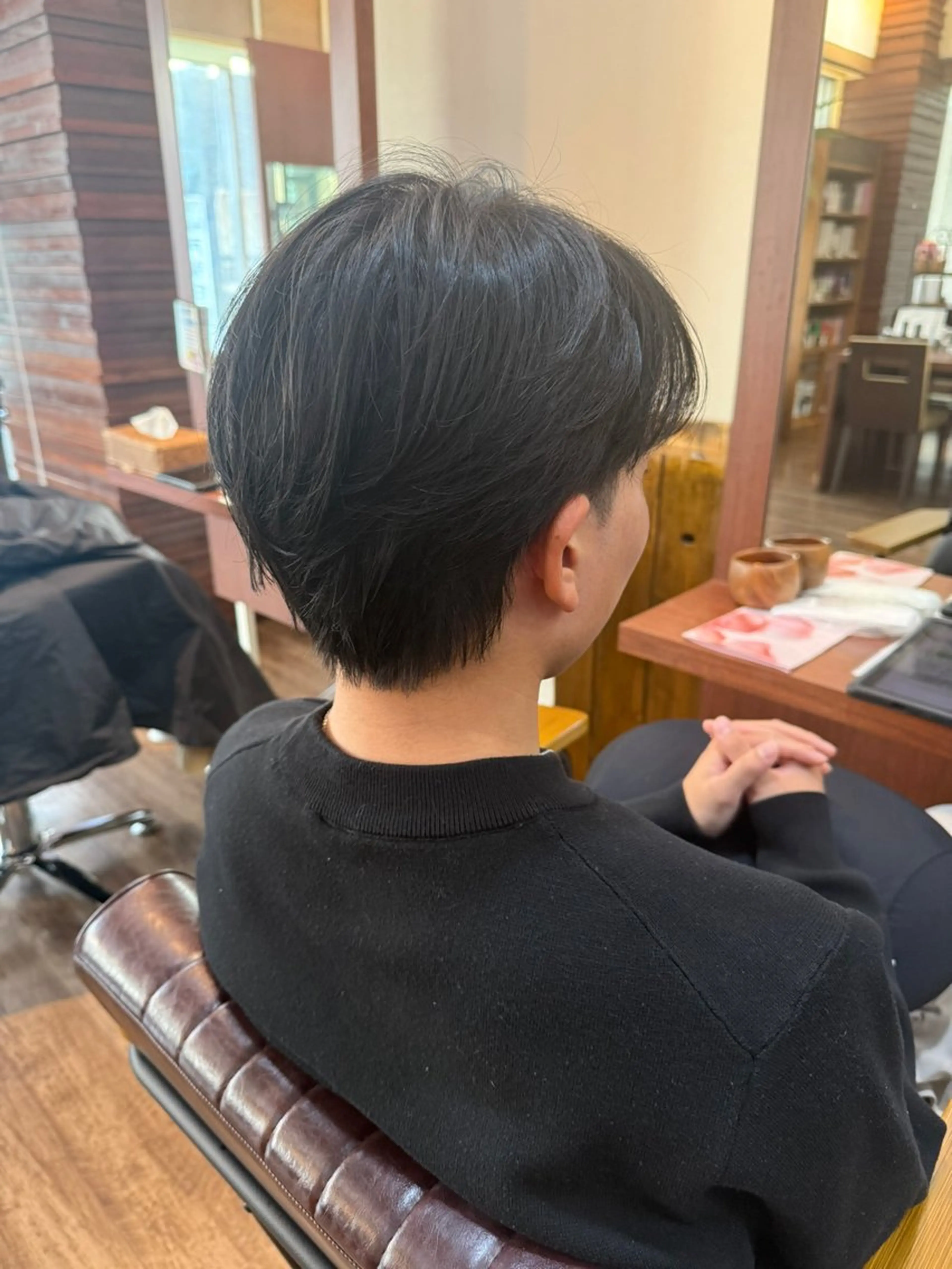 ショート 冨樫 怜央のヘアスタイル