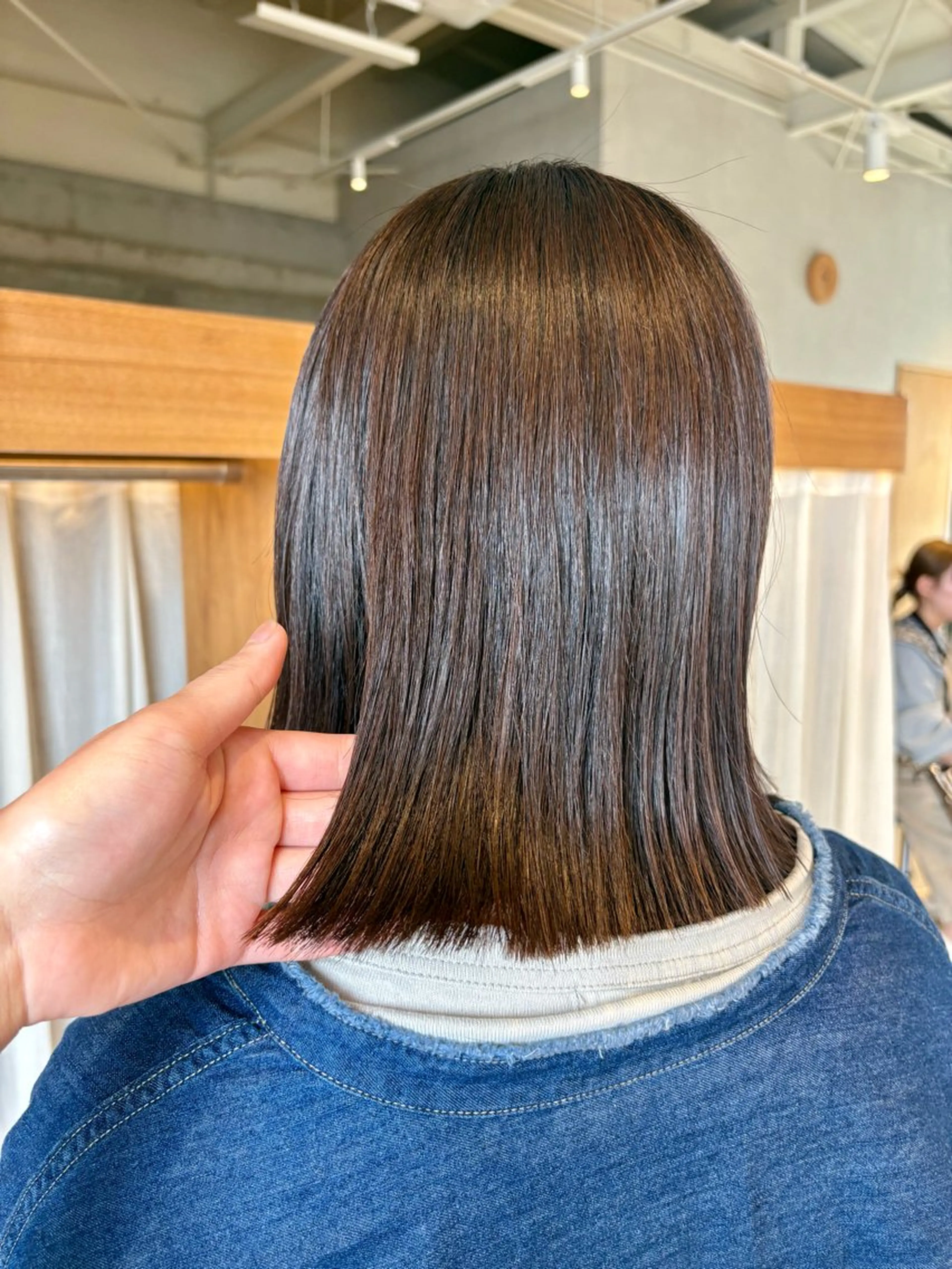 ミディアム sayaka/艶髪/ ボブ/メンズカットのヘアスタイル