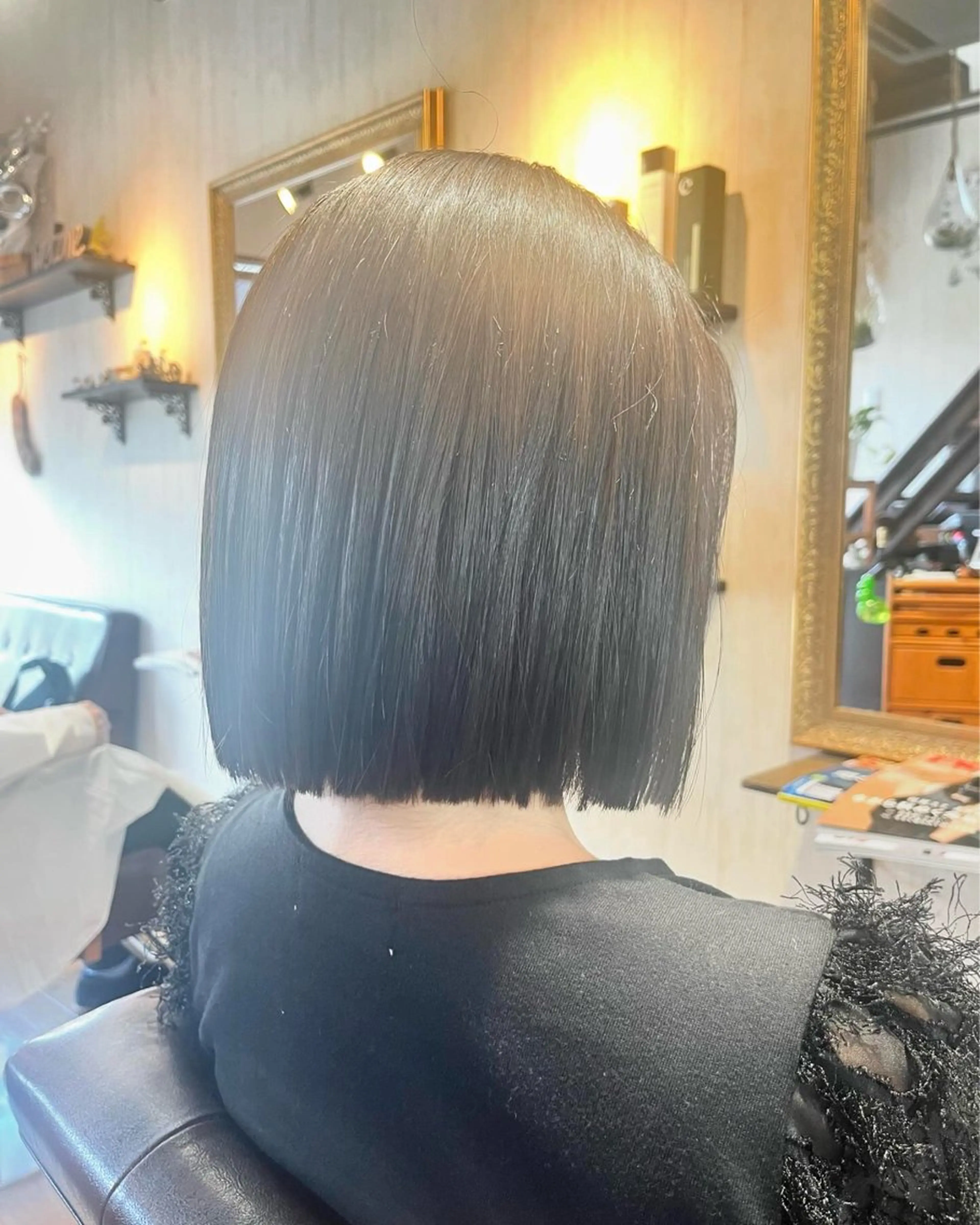 ショート カラー ボブ カット ヘアカラー トリートメント SORA所属・. Lｉｅのヘアスタイル