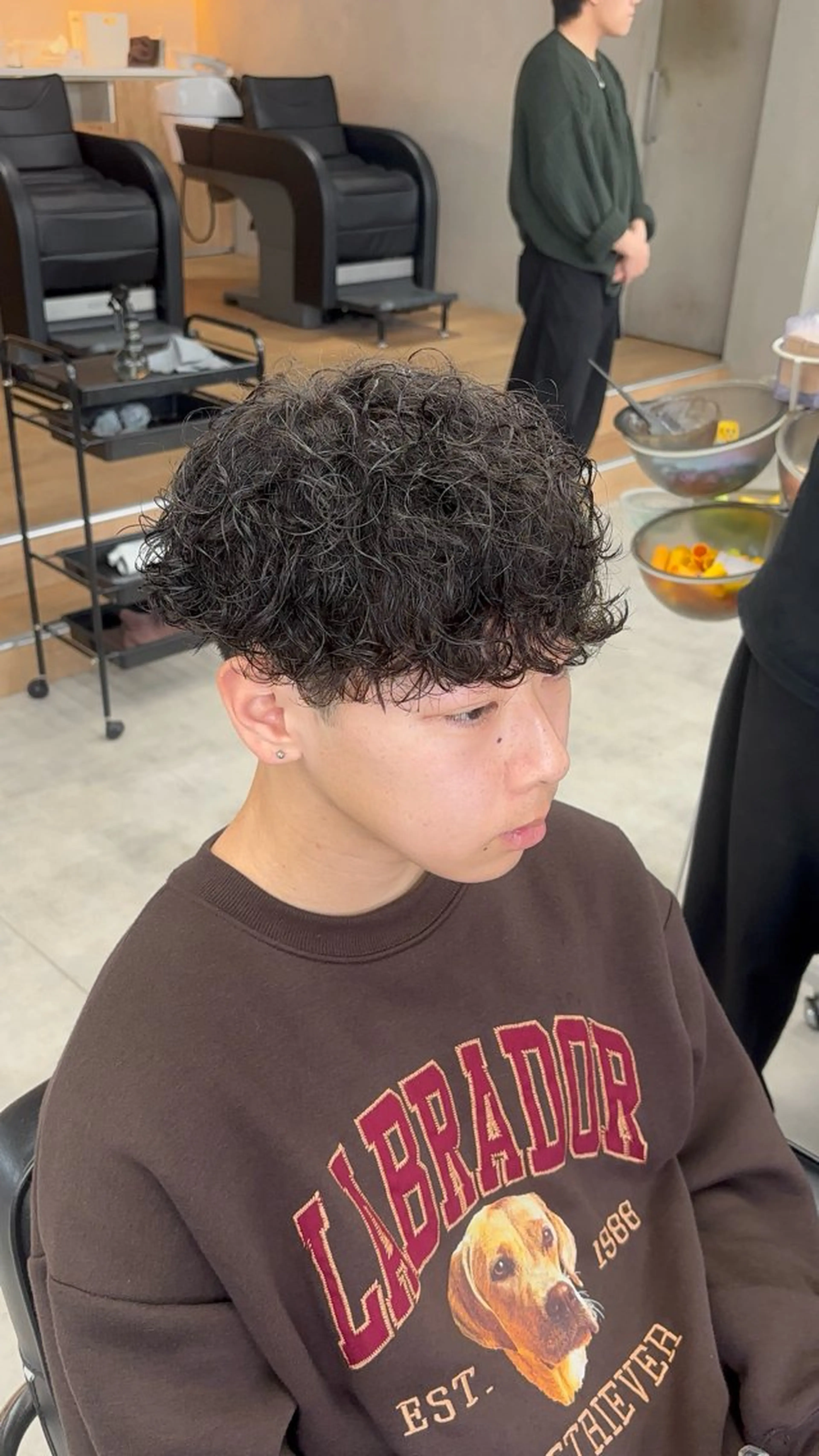 【ご新規様限定📣】🔥骨格矯正カット＋ハードスパイラルパーマ（プードルパーマ）の写真