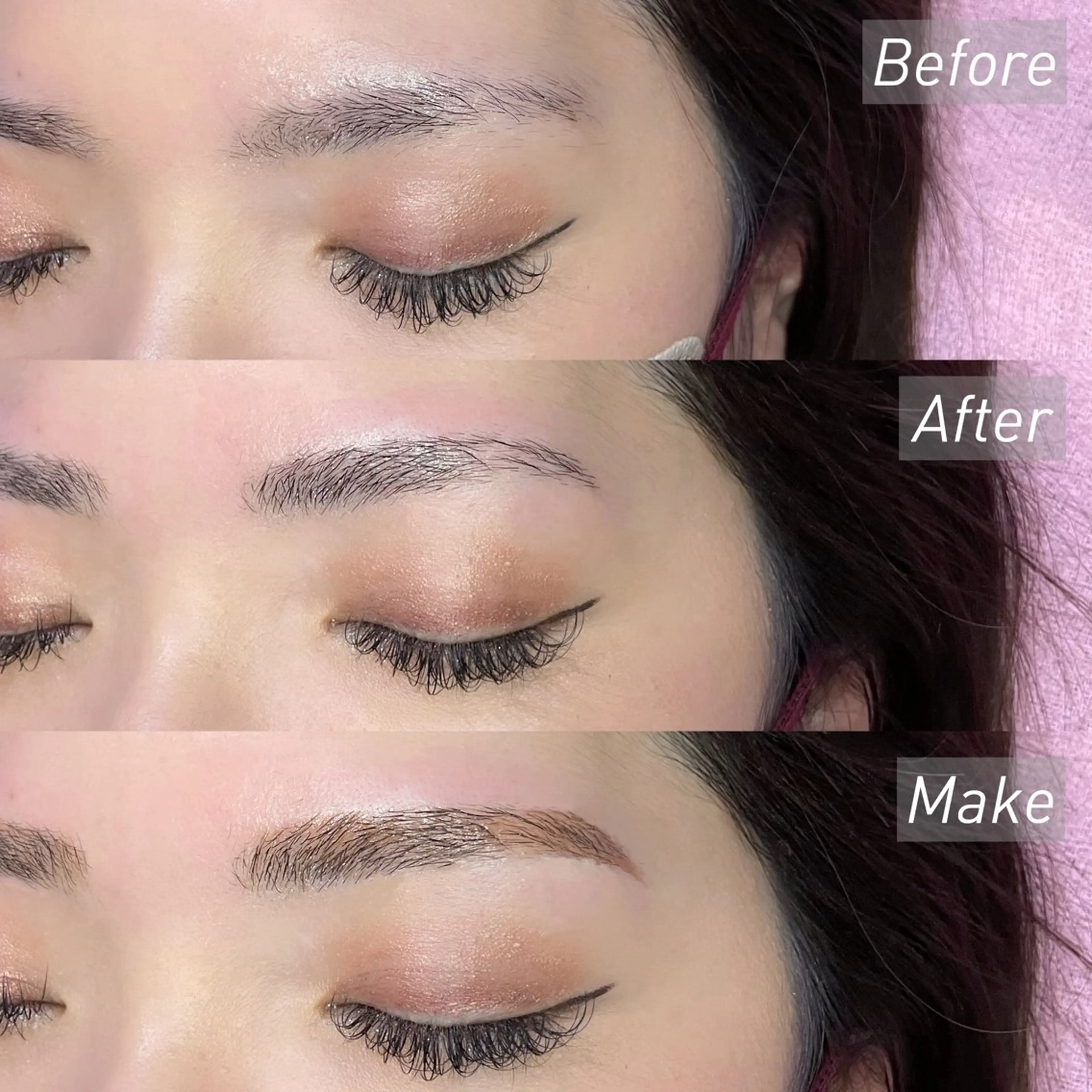 アイブロウ ★KAEDE★伊勢崎 【KARAT】のマツエク・マツパデザイン