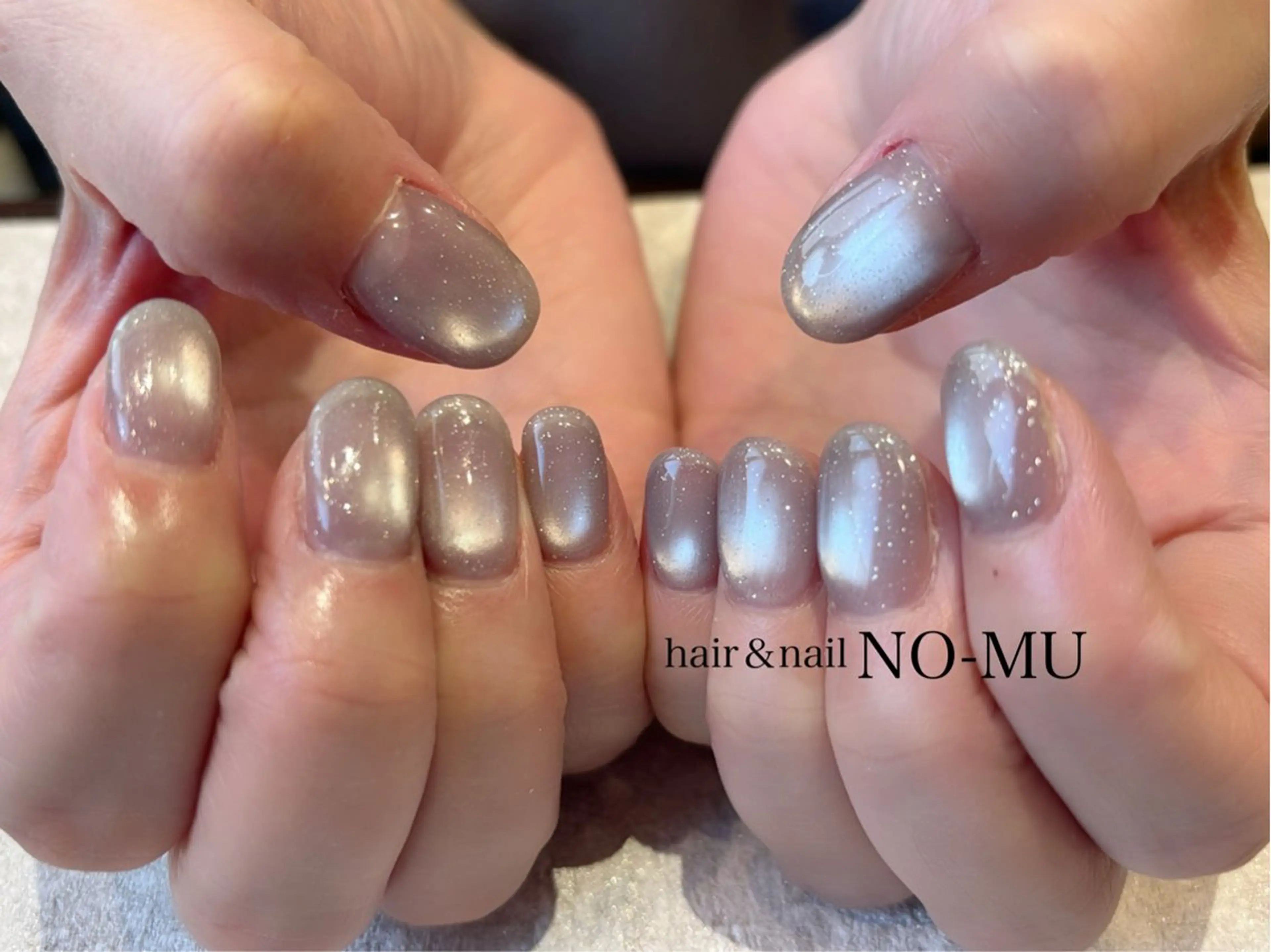 ネイル フラッシュネイル マグネットネイル ハンドネイル hair＆nail NO-MUのネイルデザイン