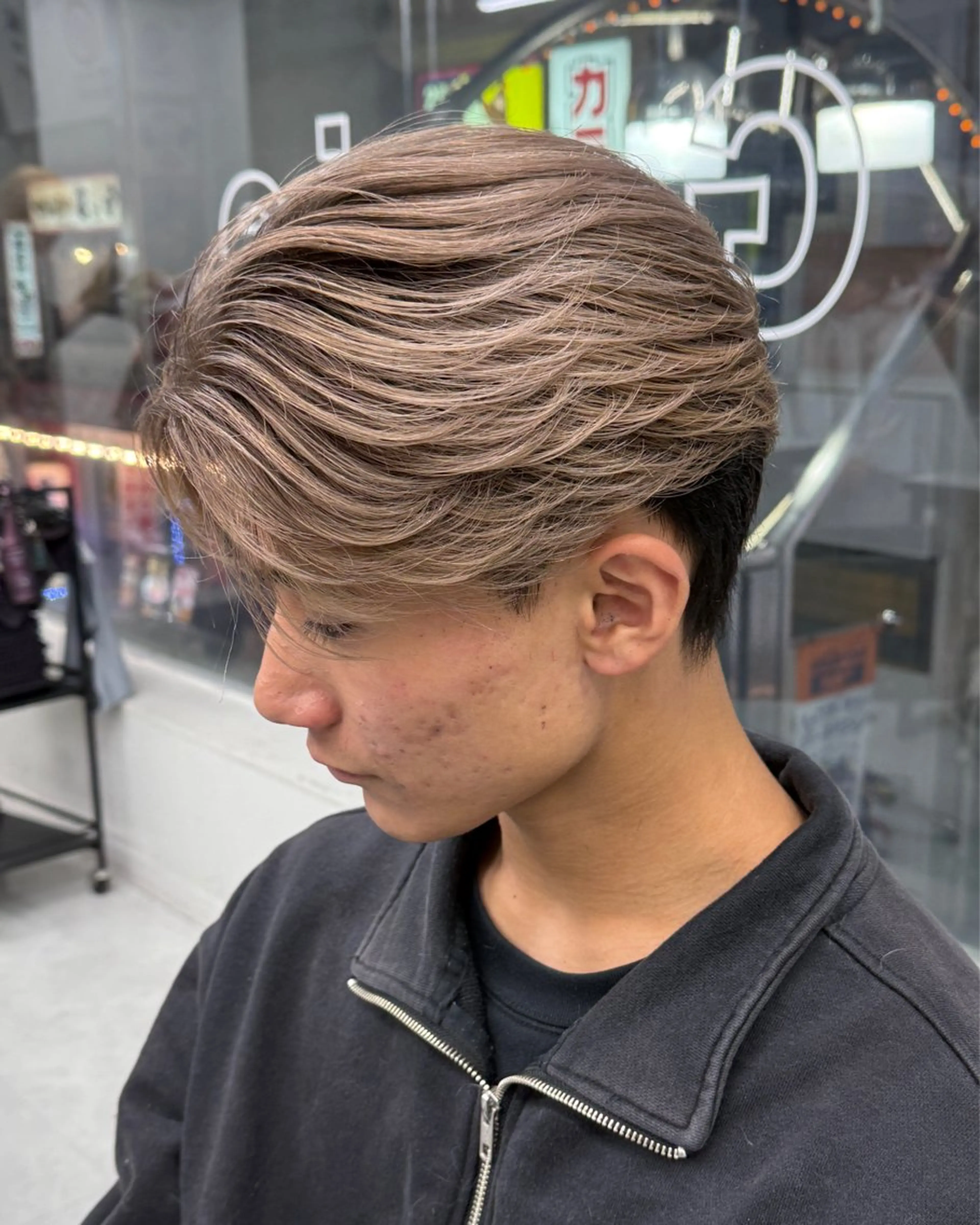 パーマ メンズ カット パーマ トリートメント ヘッドスパ ヘアセット シャドウパーマ/ メンズ/KENTAのヘアスタイル