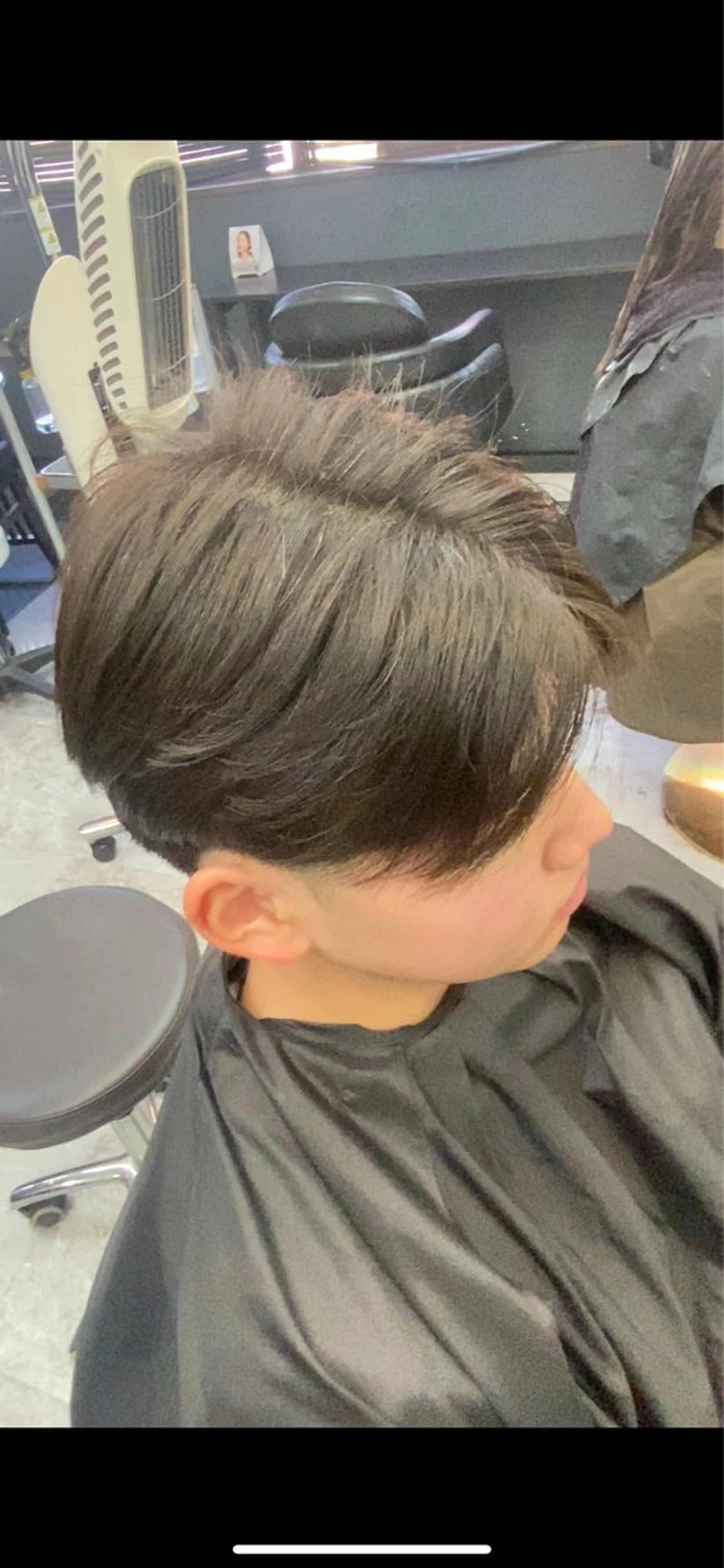 ショート カット 縮毛矯正 池田 亮雅のヘアスタイル