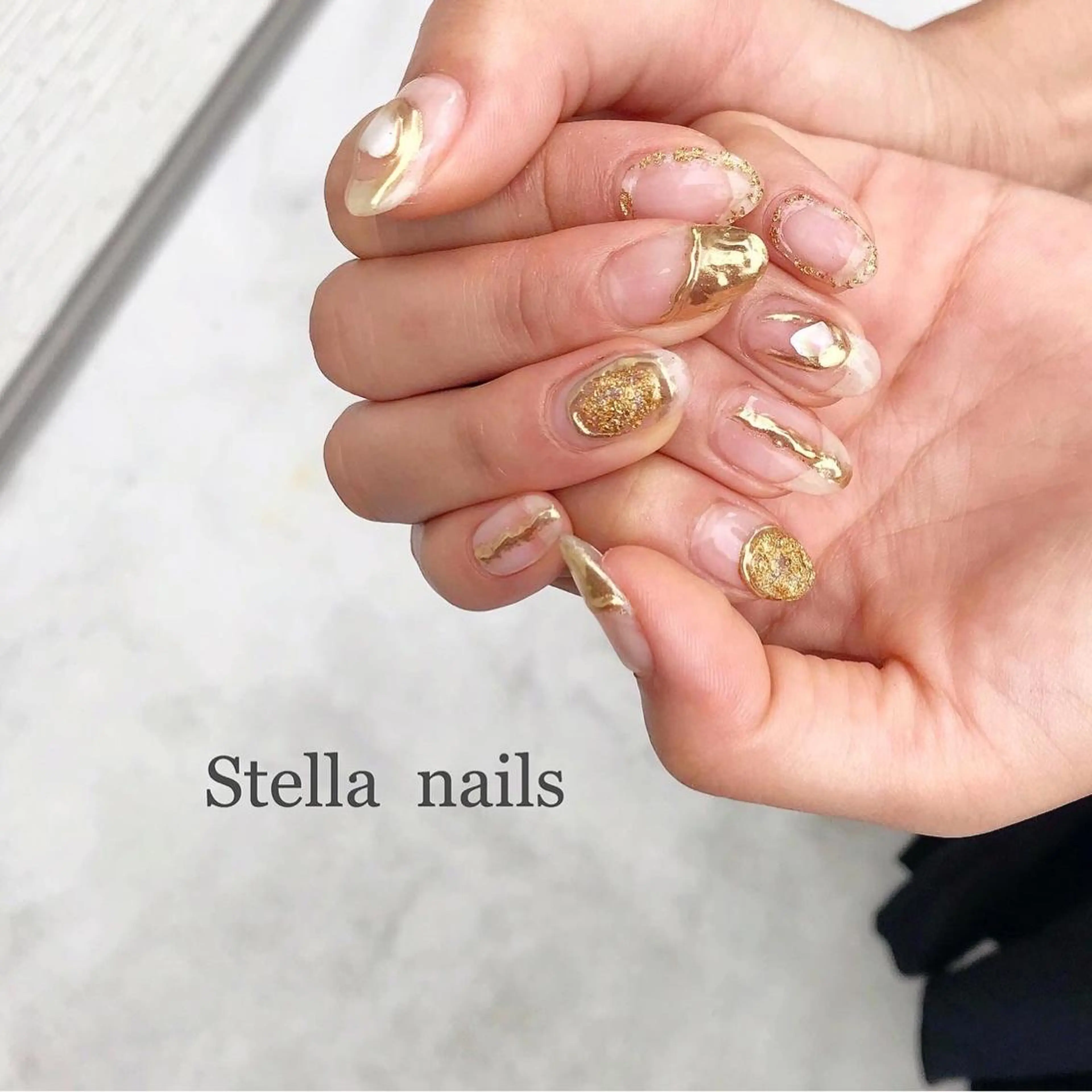 ネイル 持ち込み Stella nailsのネイルデザイン