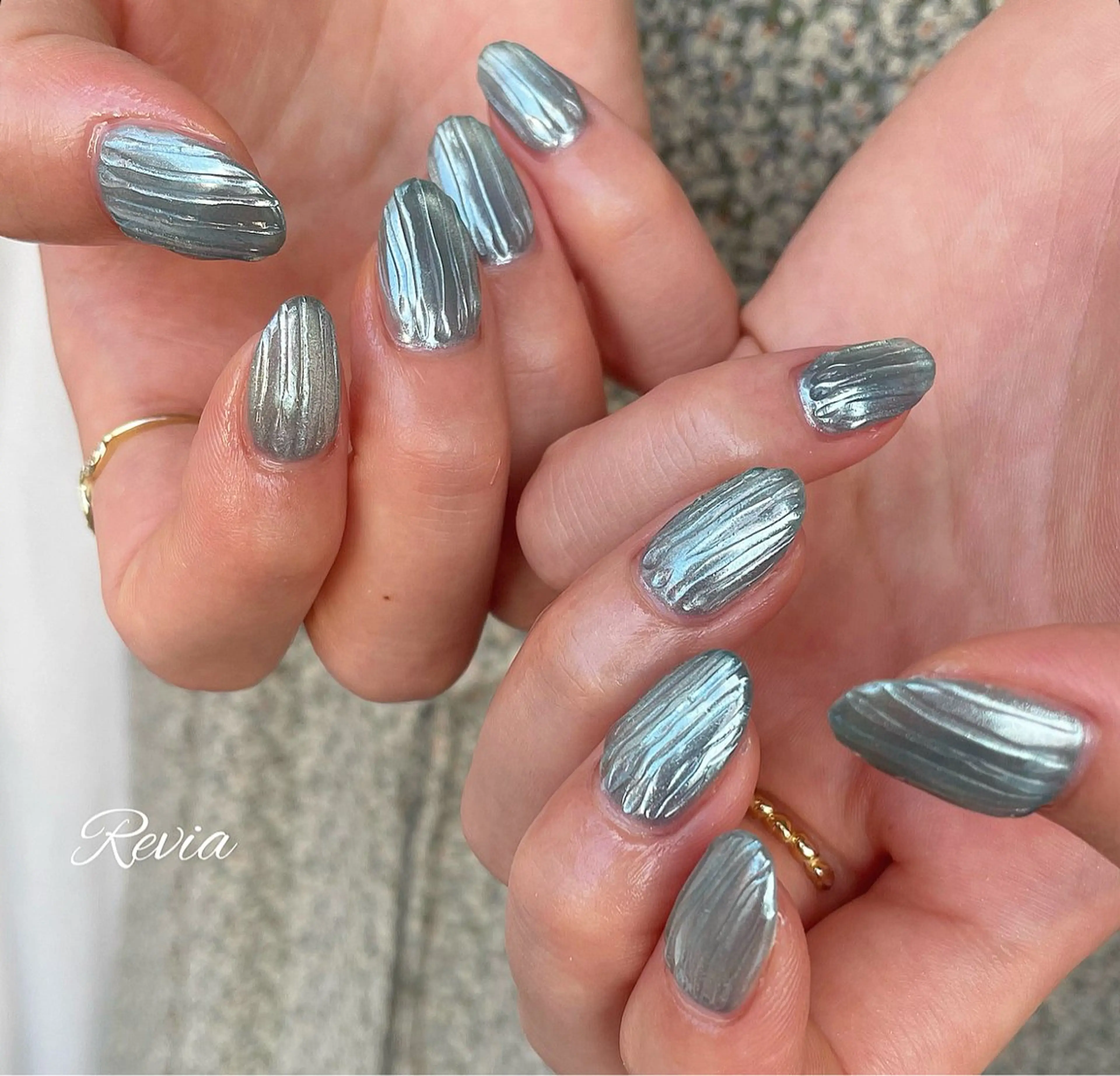 ネイル ハンドネイル revia所属・ERI Nailistのネイルデザイン