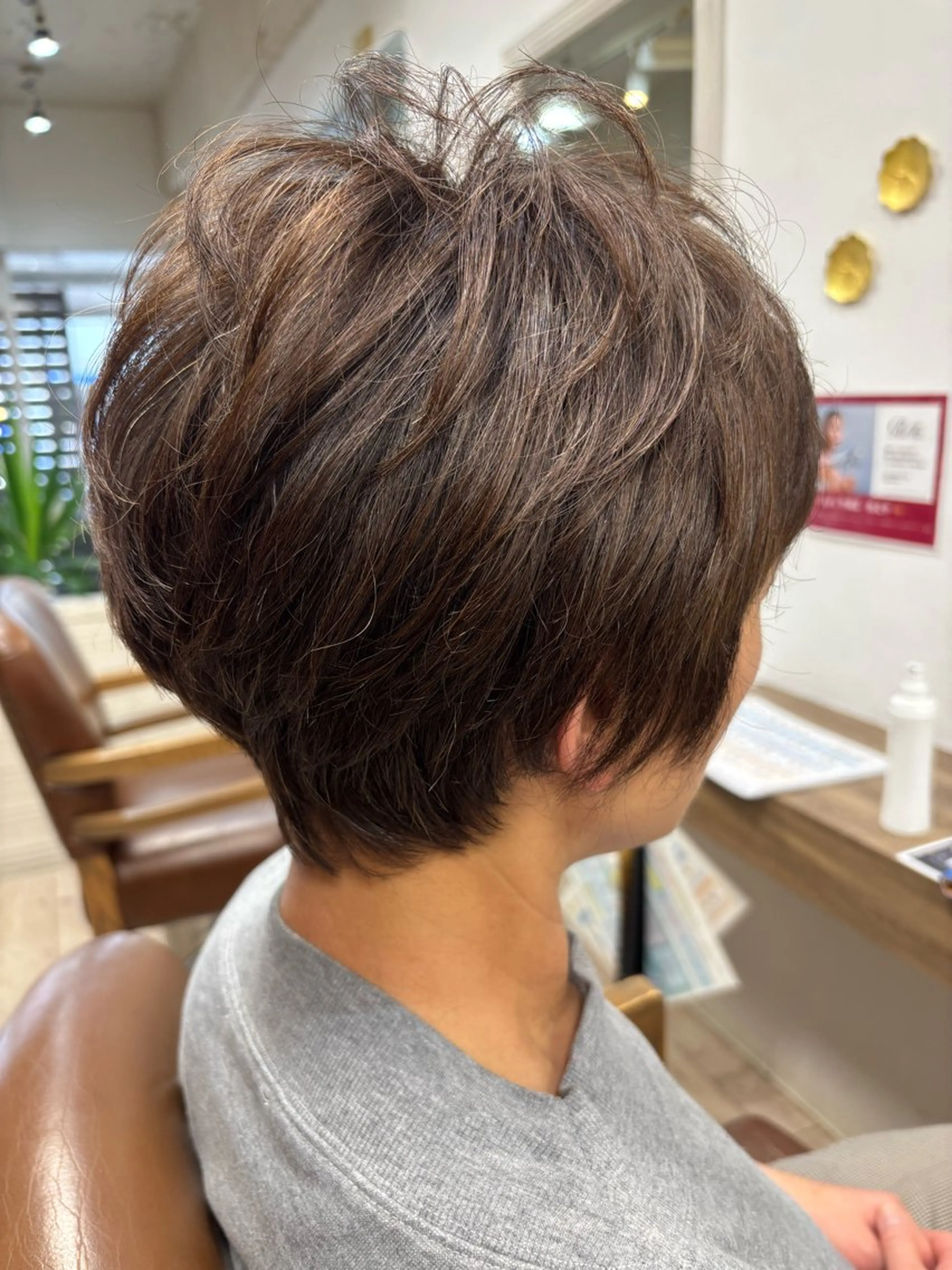 ショート パーマ 西田 敏幸のヘアスタイル