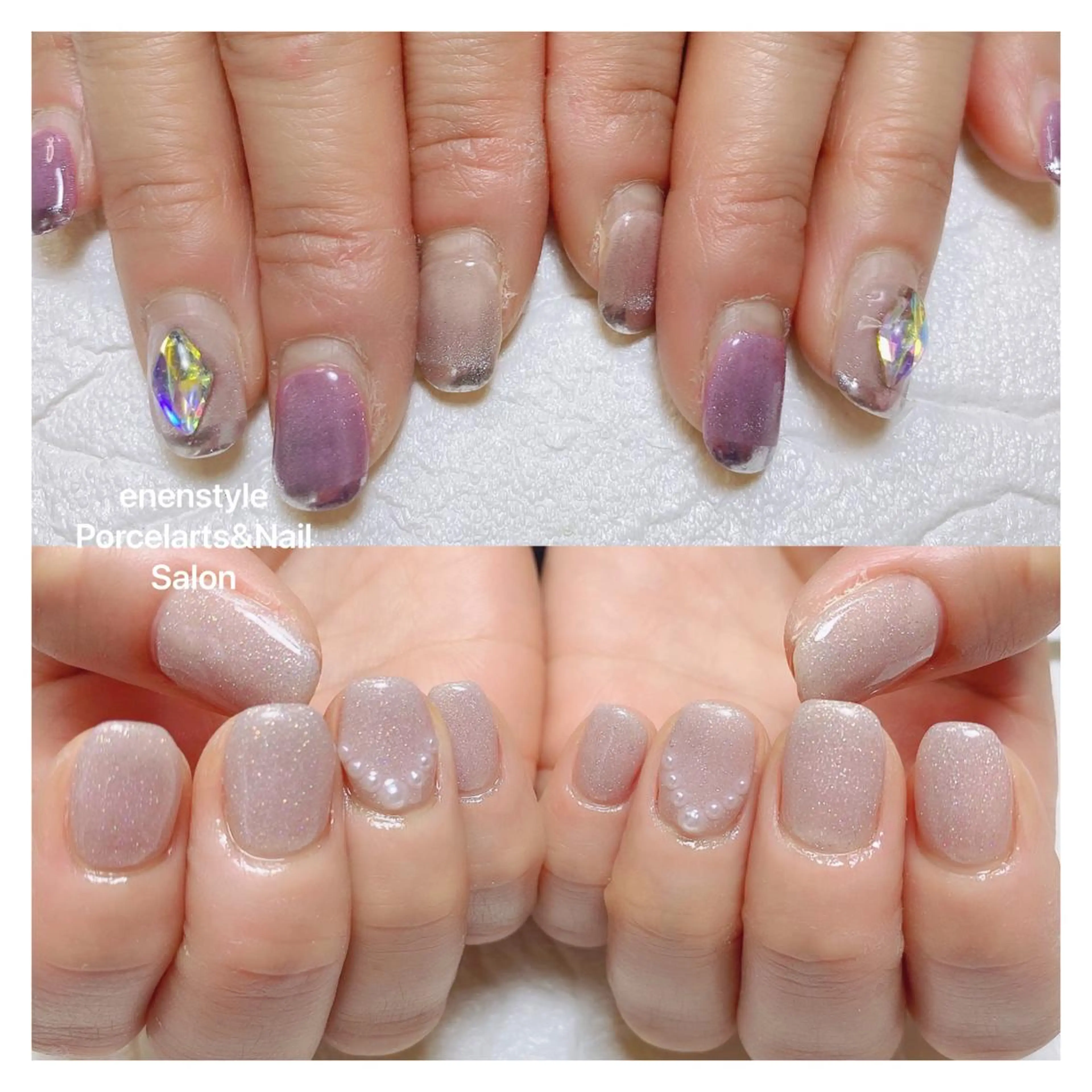 ミディアム ネイル 👑enen style👑のネイルデザイン