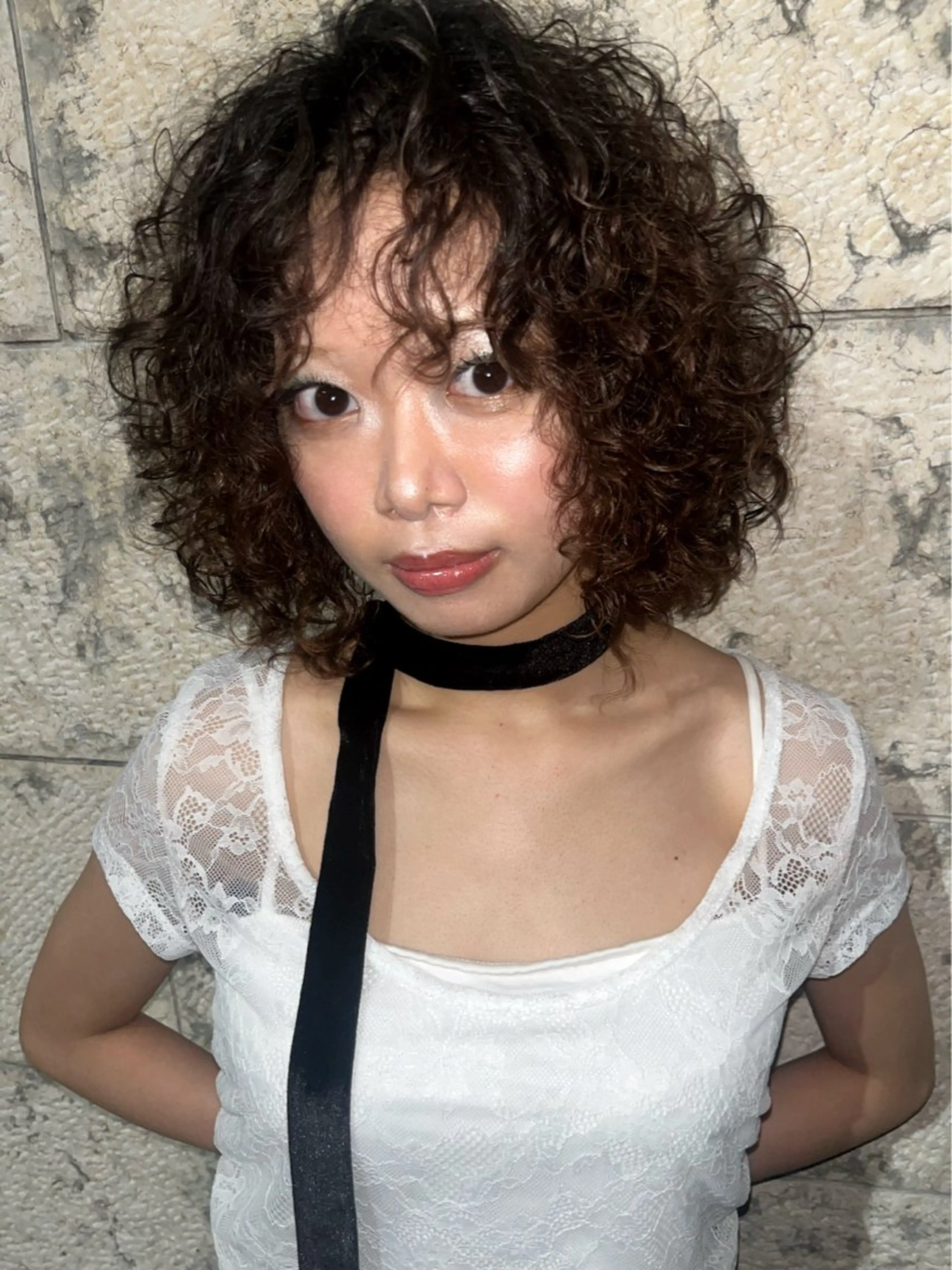 ショート パーマ ✨ブリーチカラー特化 美容師/なぎさのヘアスタイル