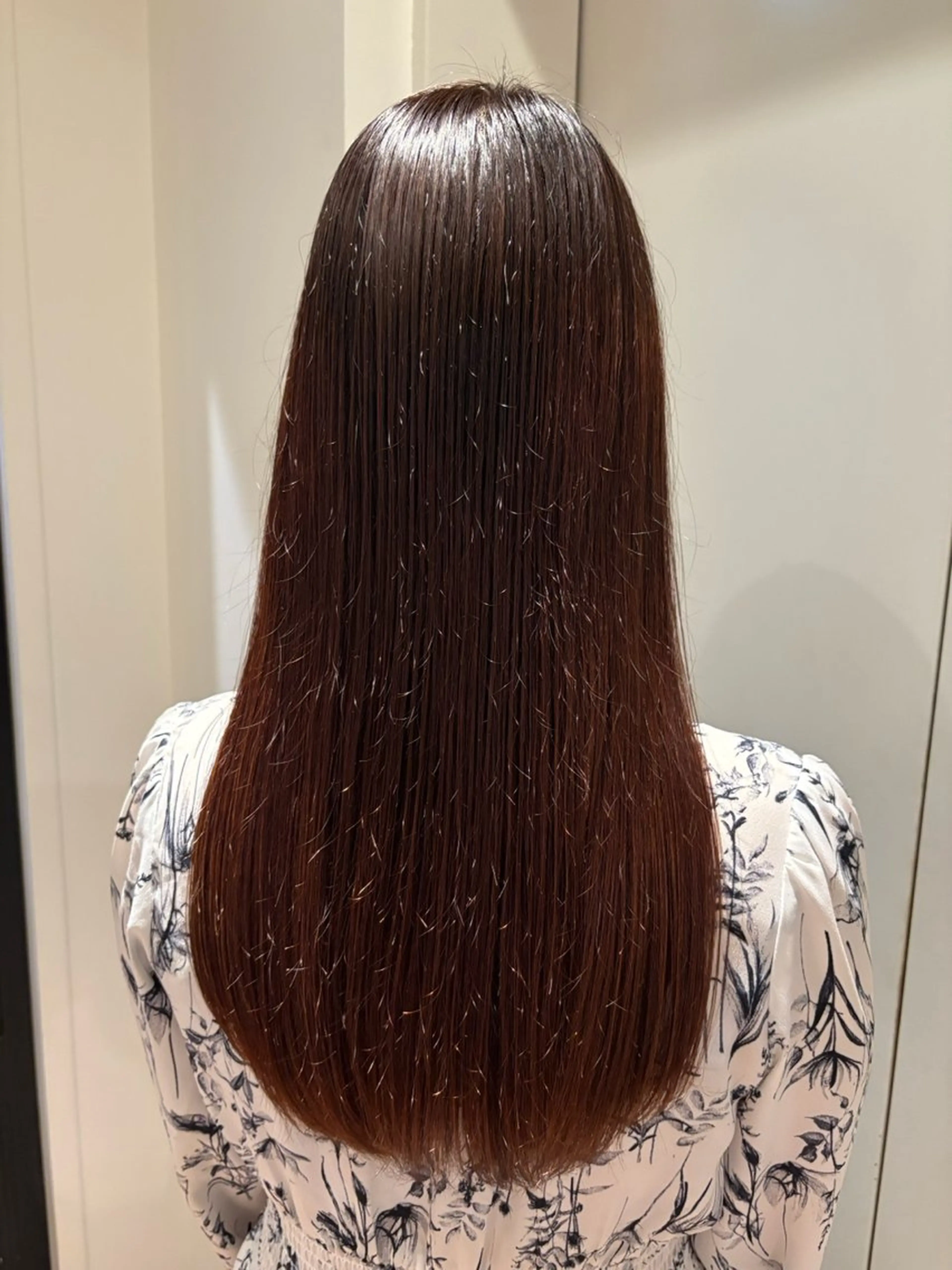 ロング トリートメント 松本 留奈のヘアスタイル