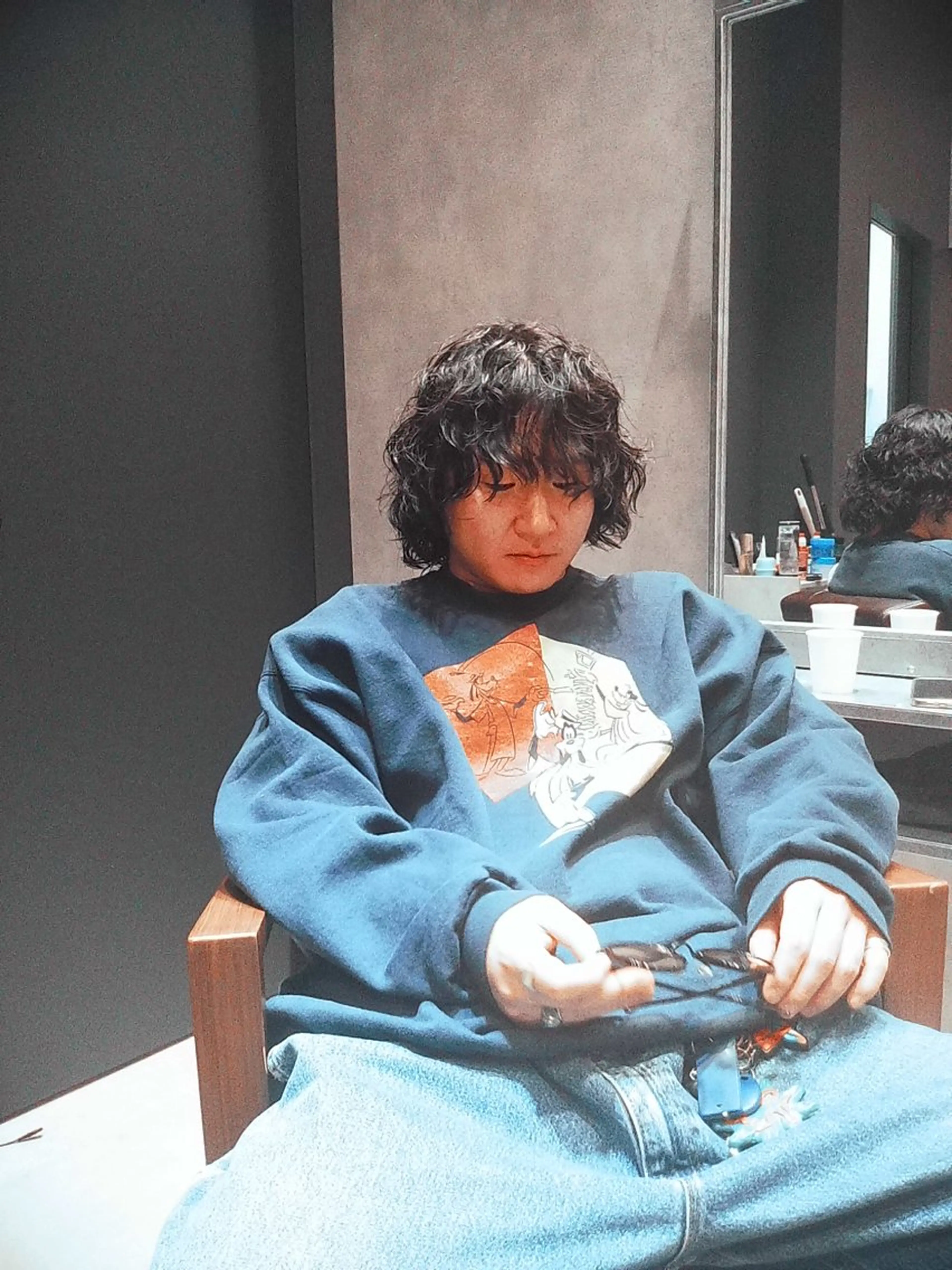 ミディアム パーマ メンズ パーマが得意な【最高 悠斗】のヘアスタイル