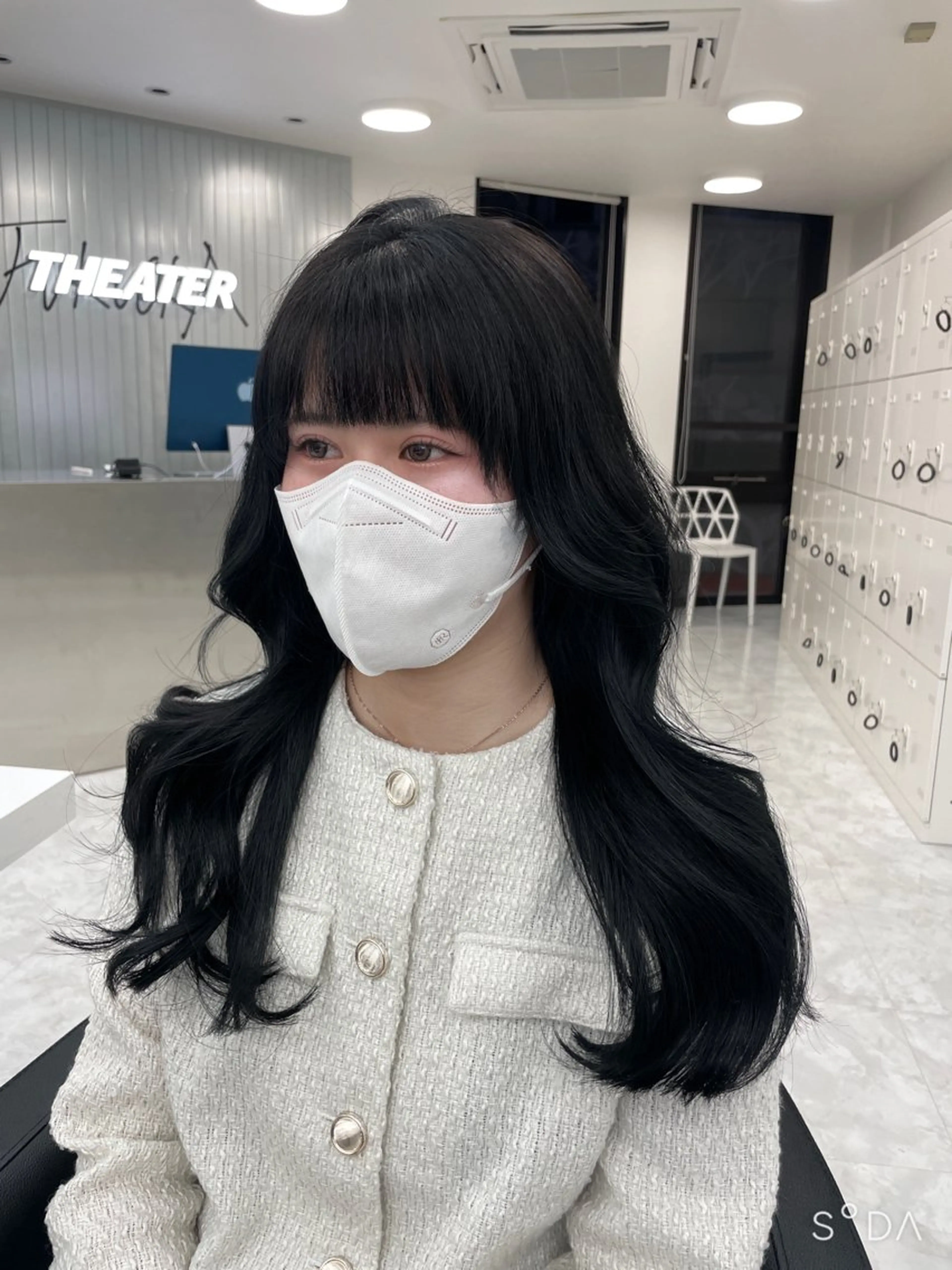 セミロング MOE 福岡韓国ヘア✧︎のヘアスタイル