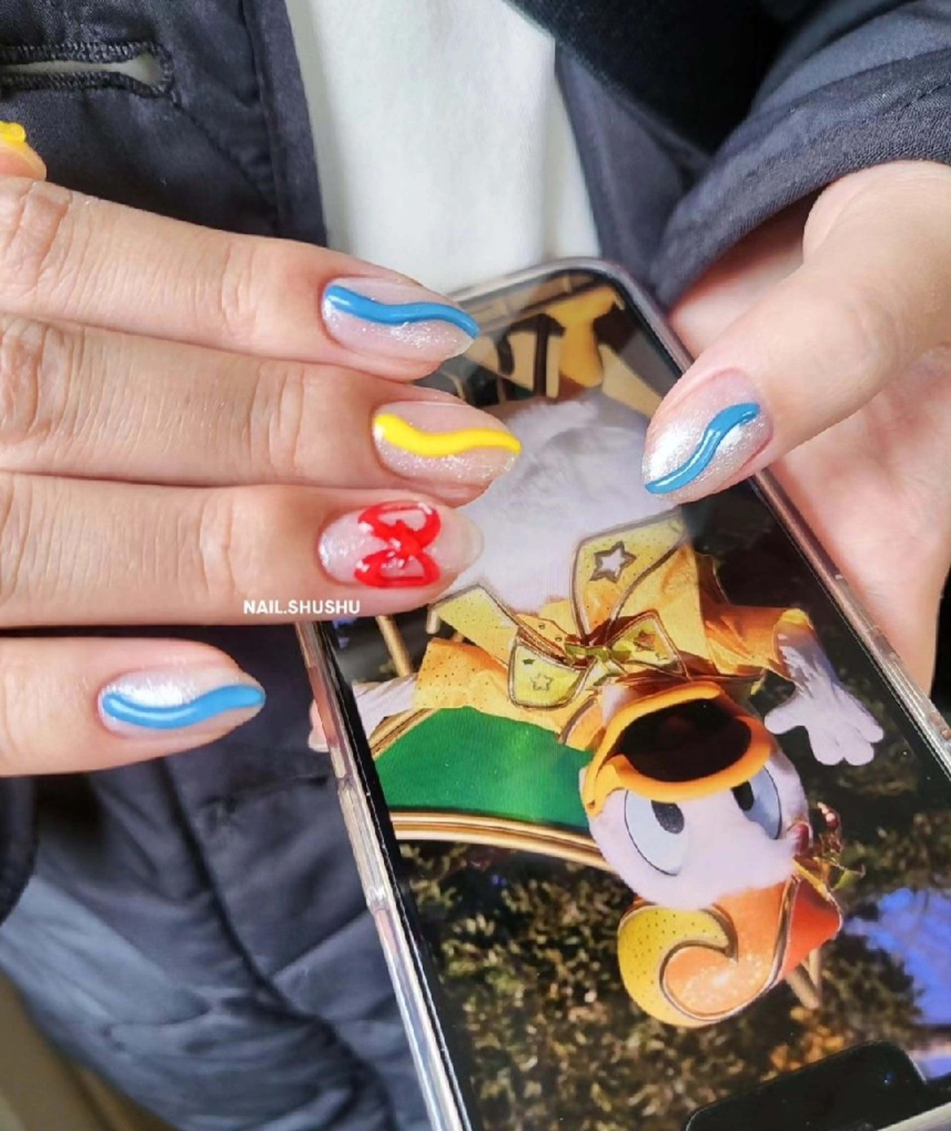 ネイル 持ち込み ニュアンスネイル ワンカラーネイル シンプルネイル 春ネイル ハンドネイル 3dパーツ/流行り 👧shushu❤️のネイルデザイン