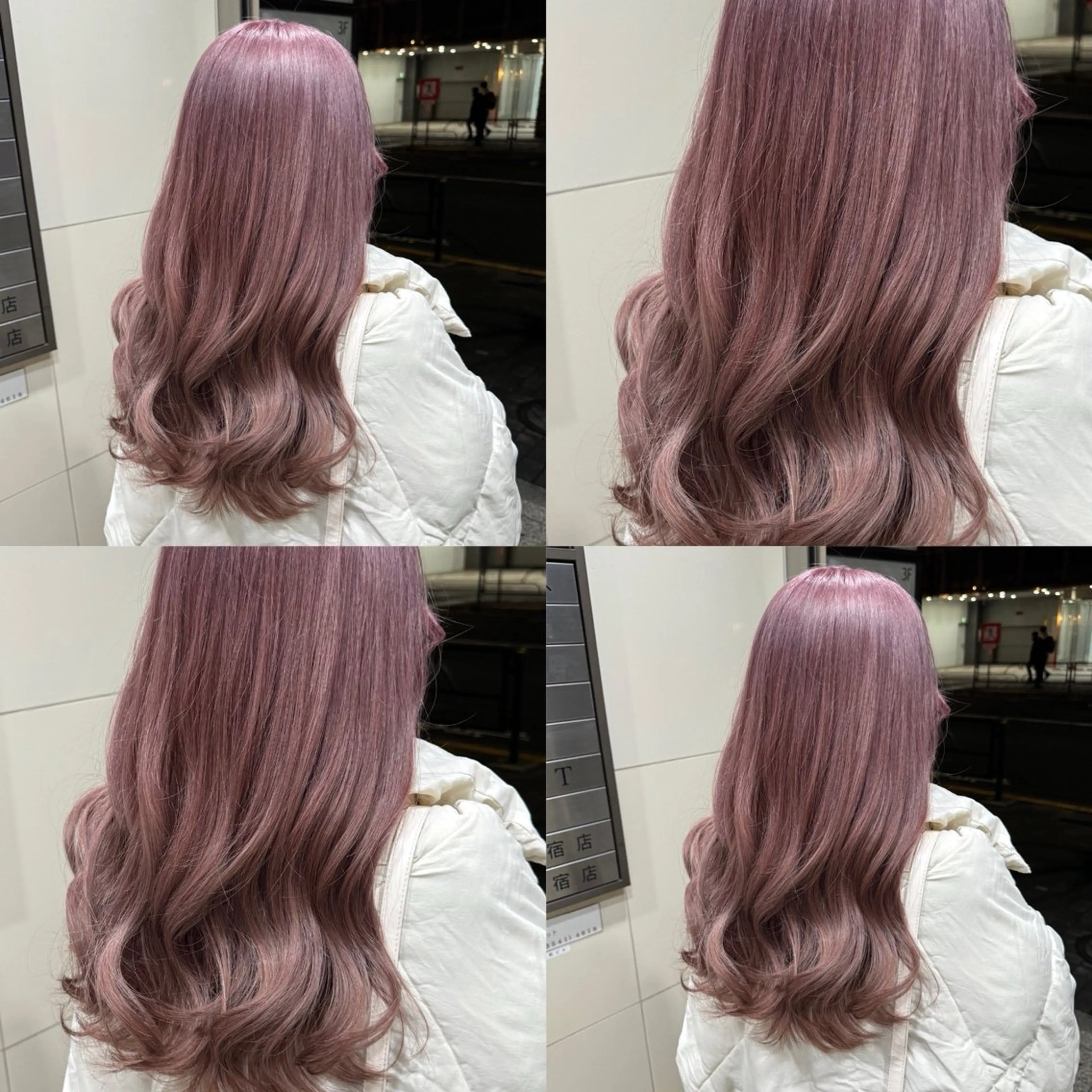 ミディアム ヘアカラー 顔周りレイヤー/新宿 /モテ艶カラー/航介のヘアスタイル