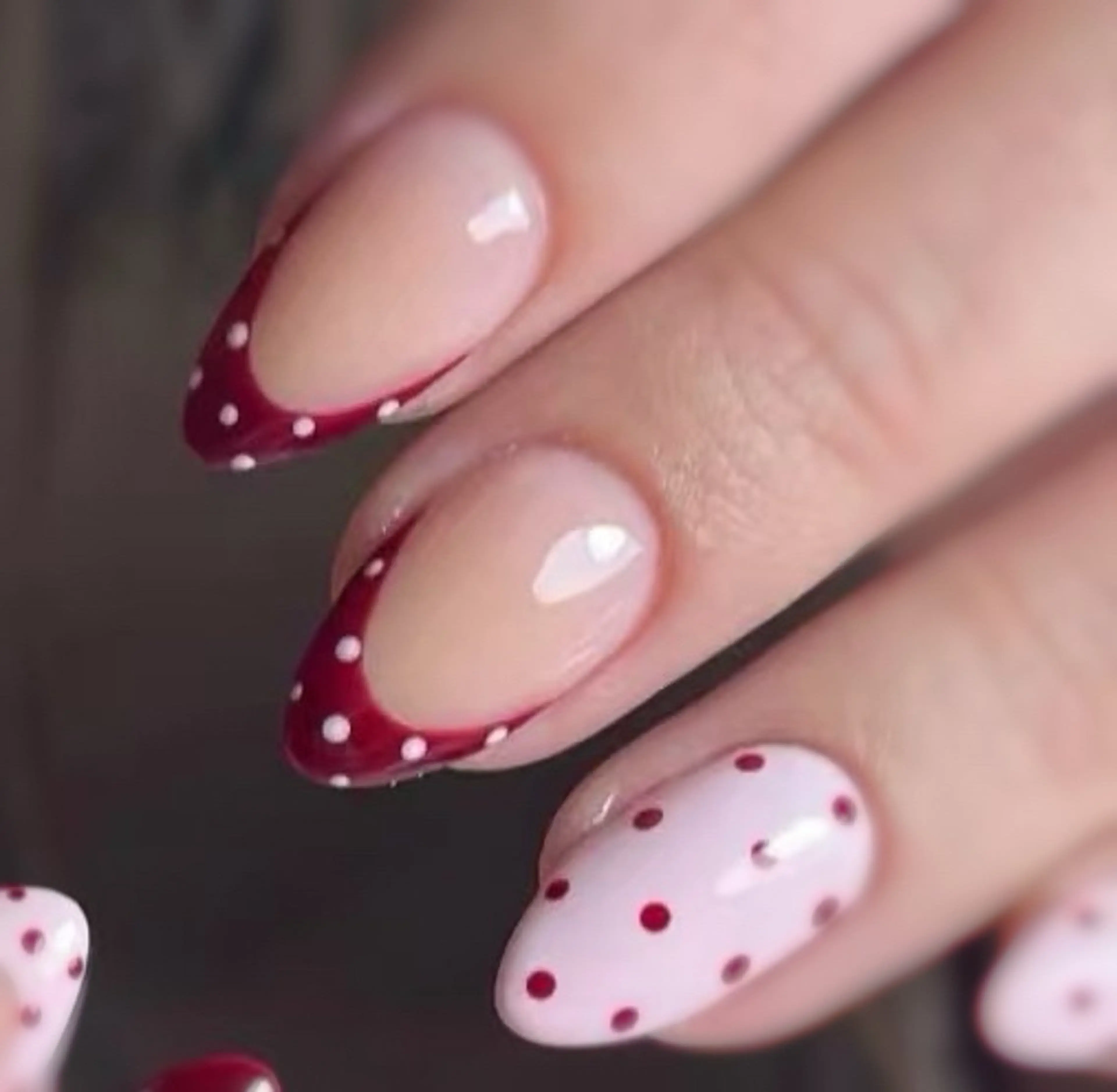 ネイル ハンドネイル MoonNail ユリ🌸のネイルデザイン