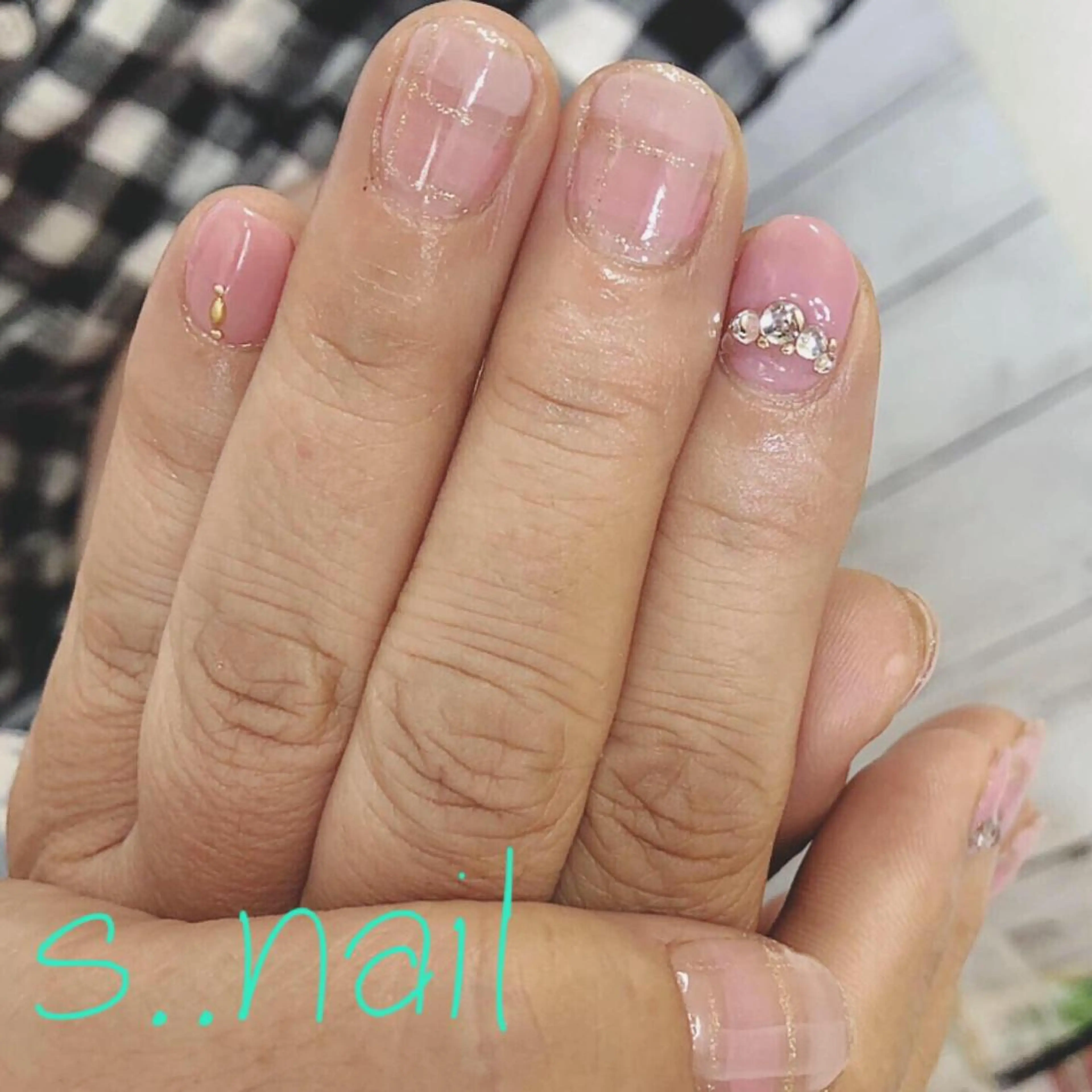 ネイル ピンク ハンドネイル フットネイル s..nail / MORITAのネイルデザイン
