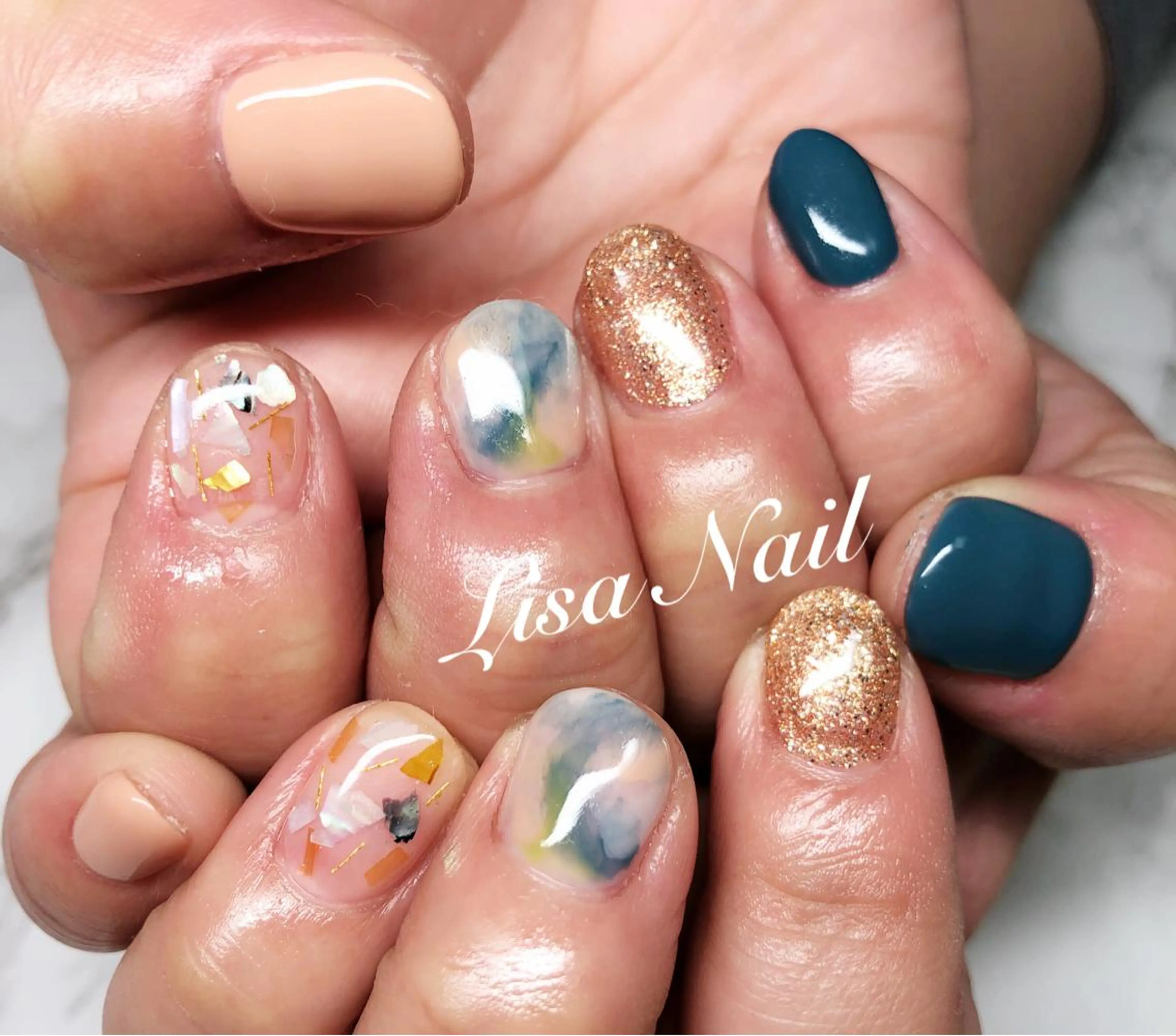 ネイル 🎀 RI🎀のネイルデザイン