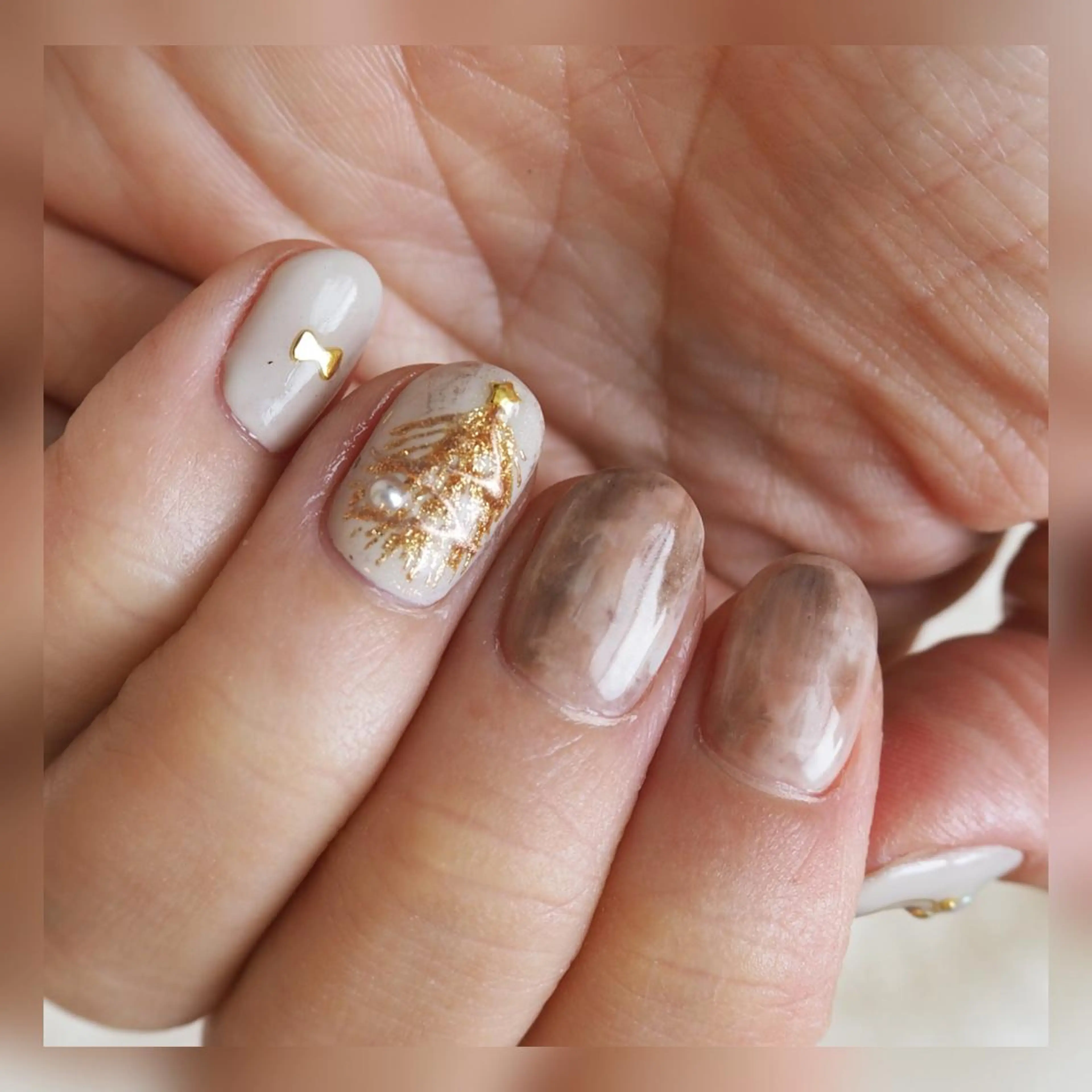 ネイル 冬ネイル クリスマス おうちのネイルサロン KonpeiTouのネイルデザイン