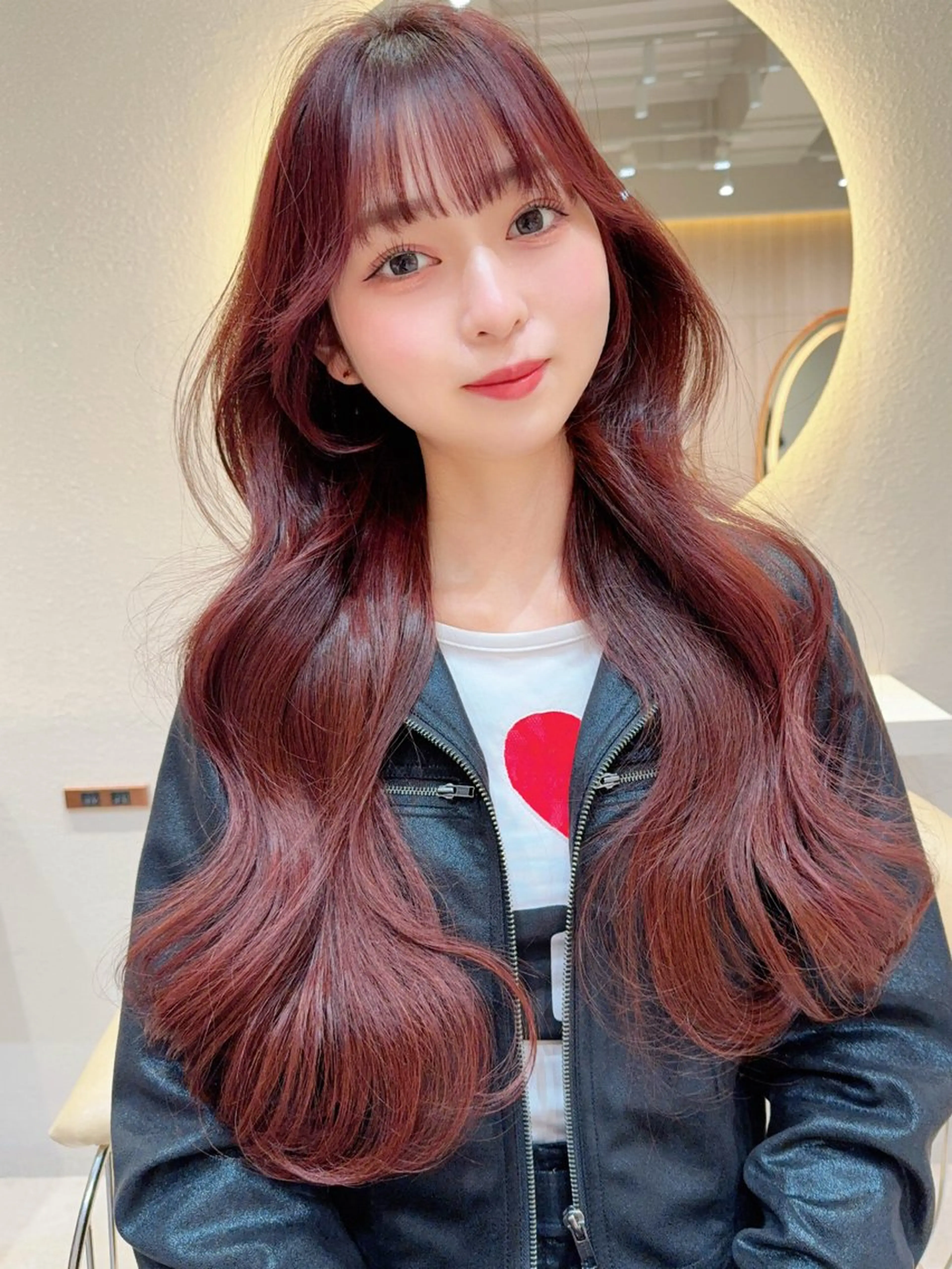 ロング カラー カット ヘアカラー トリートメント レイヤー❣️縮毛矯 川村利幸のヘアスタイル